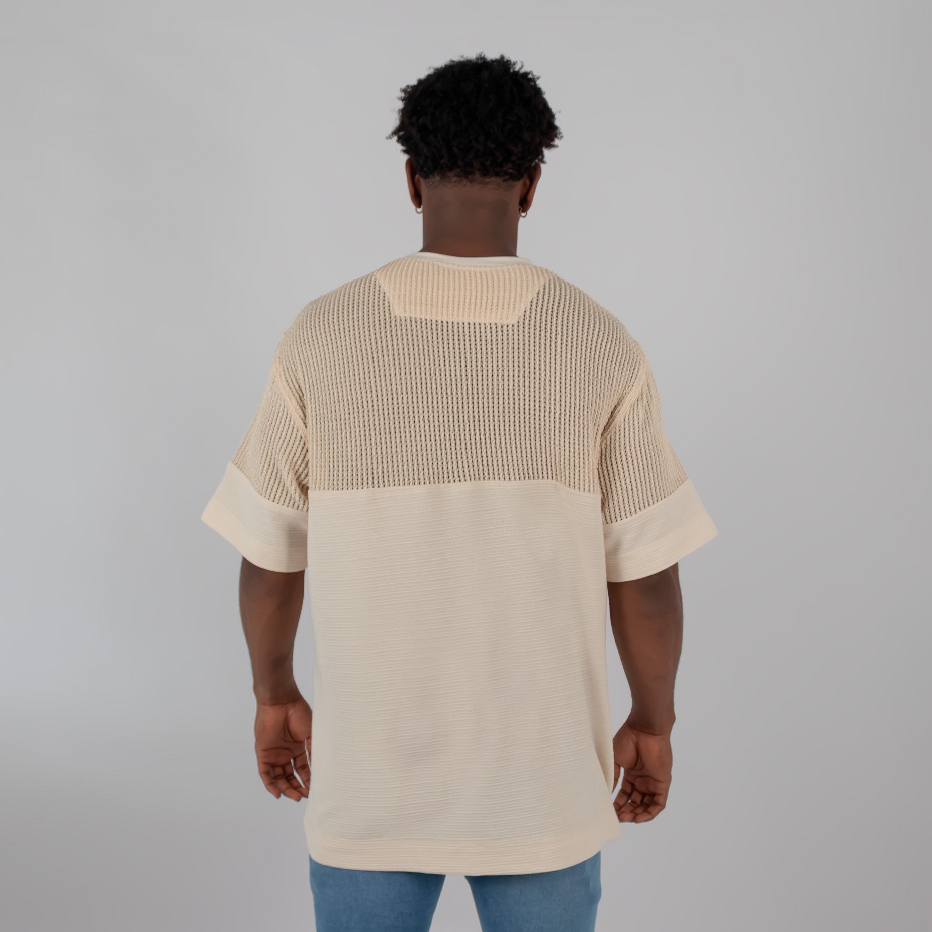 Oversize hombre cortes maya