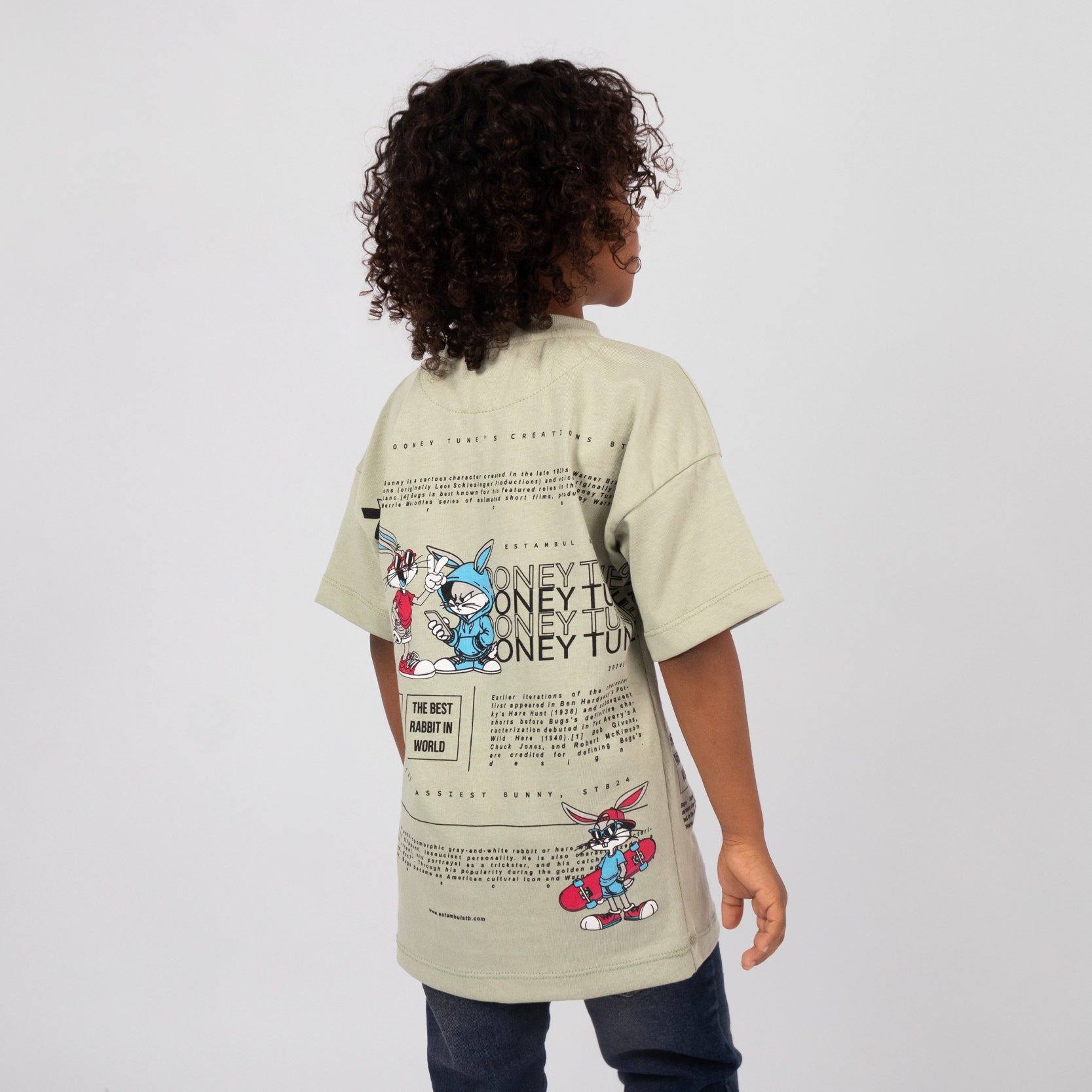Oversize niño bugs bunny