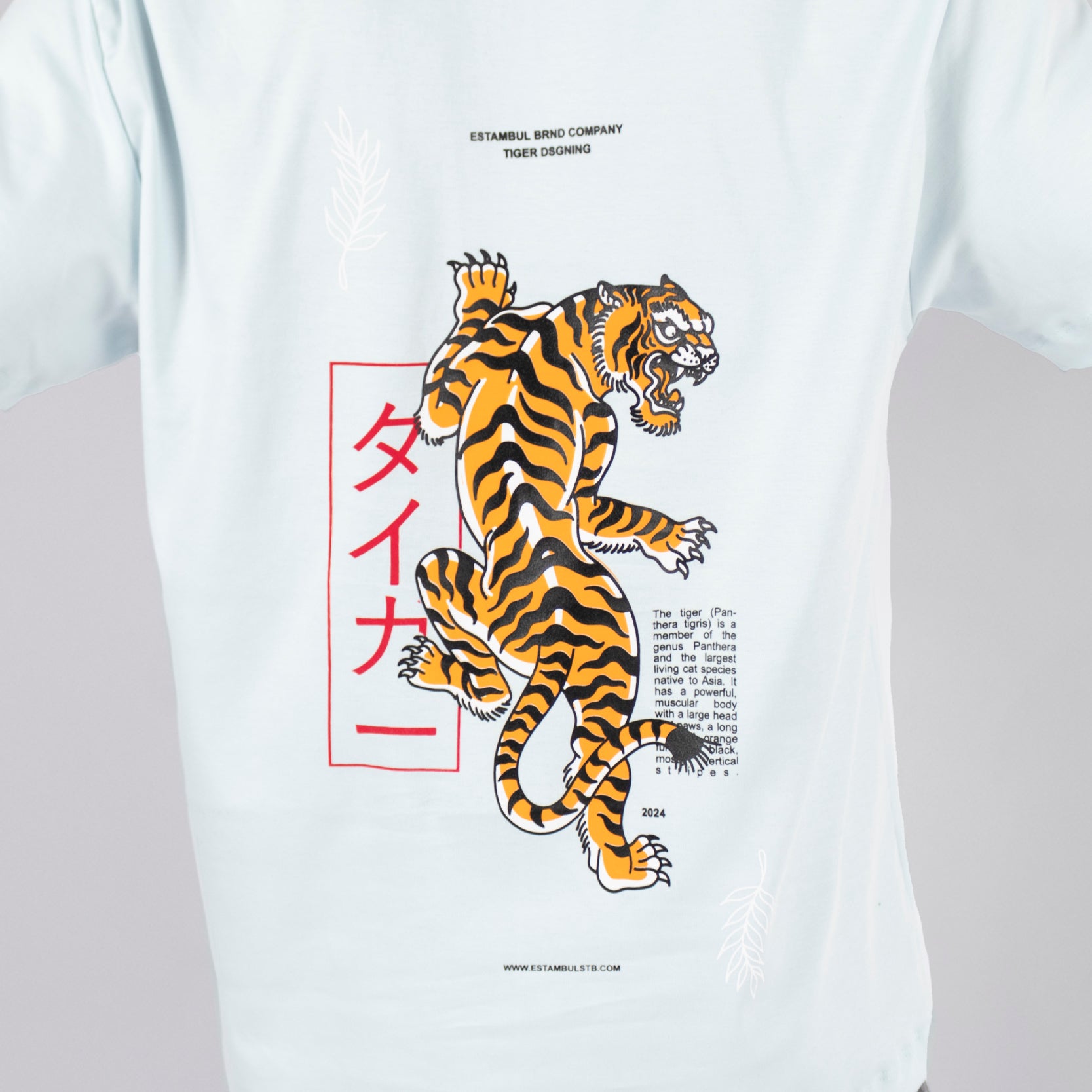 Camiseta hombre regular tigre