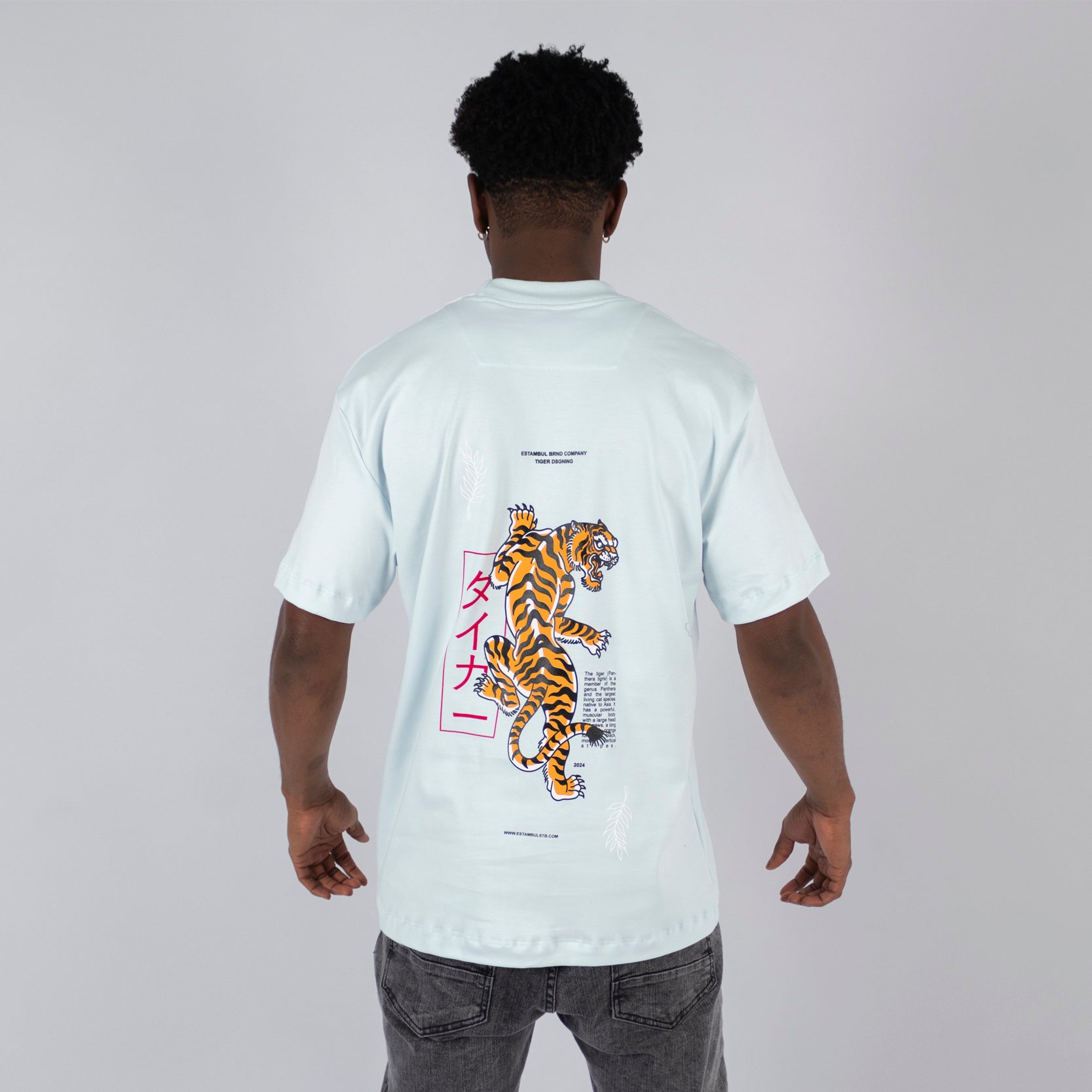 Camiseta hombre regular tigre