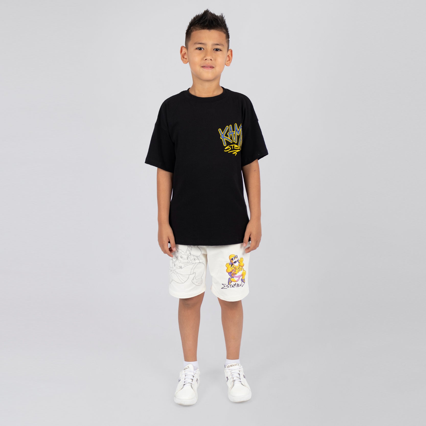 Conjunto niño dragon ball rochi