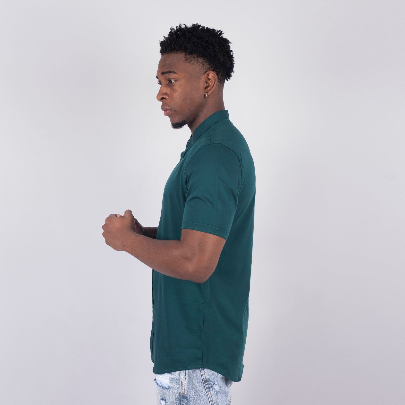 Camisa hombre Basica Jade