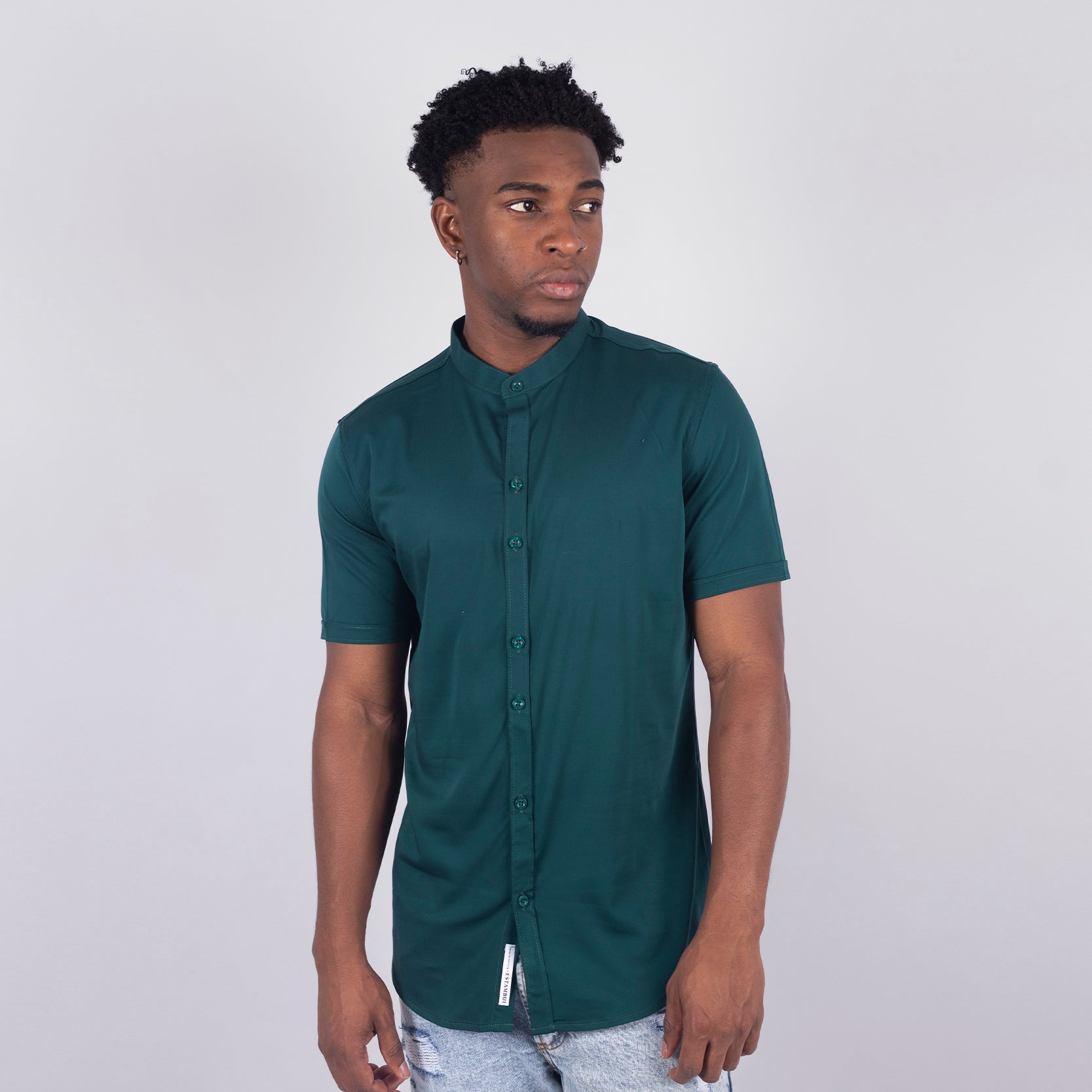 Camisa hombre Basica Jade