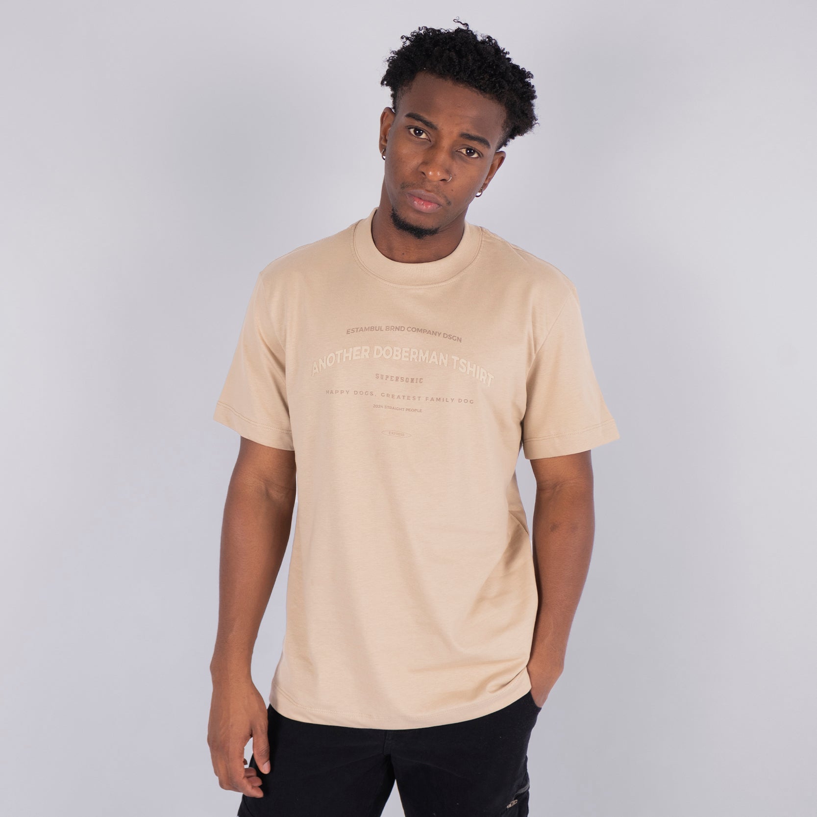 Camiseta hombre Doberman