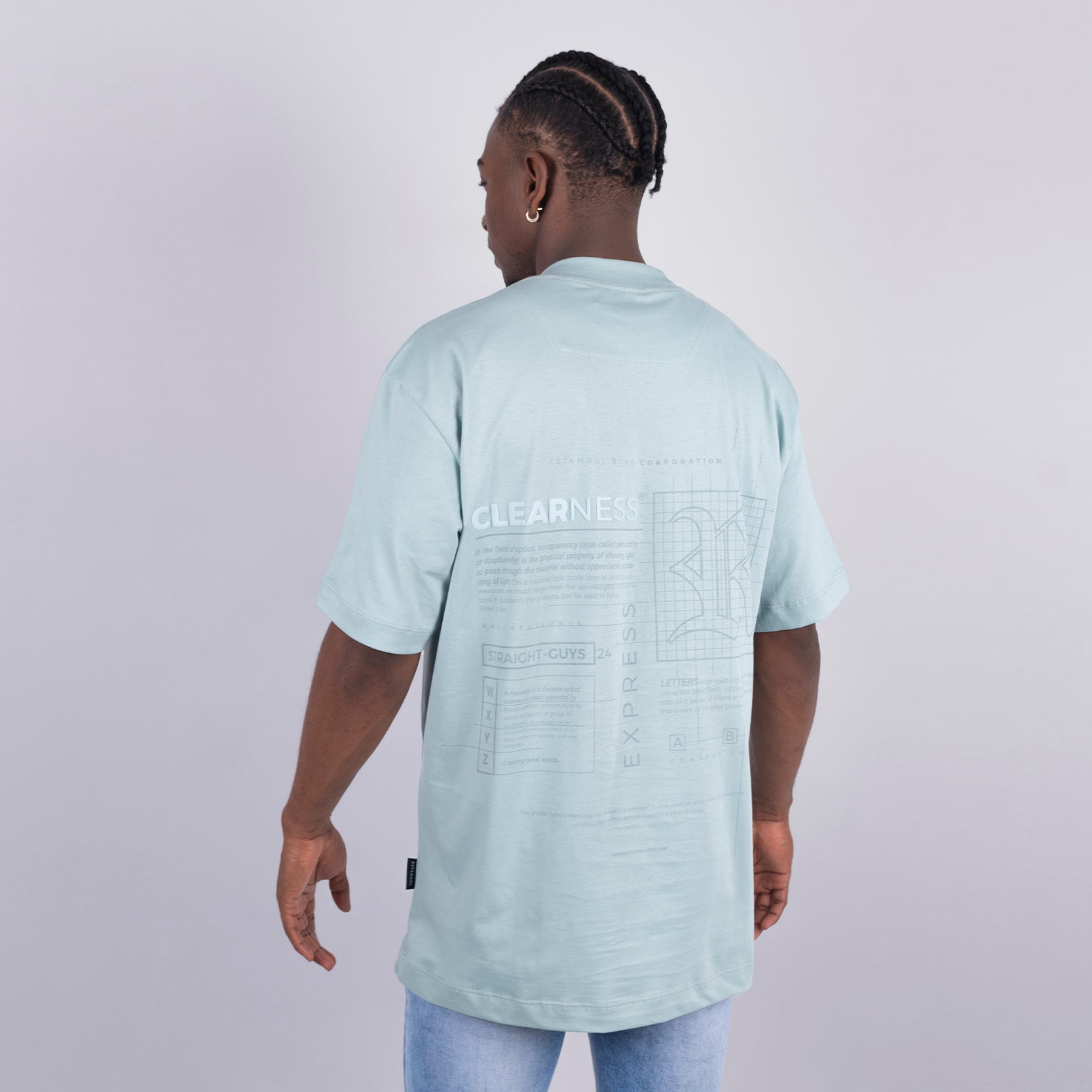 Oversize hombre Clearnes