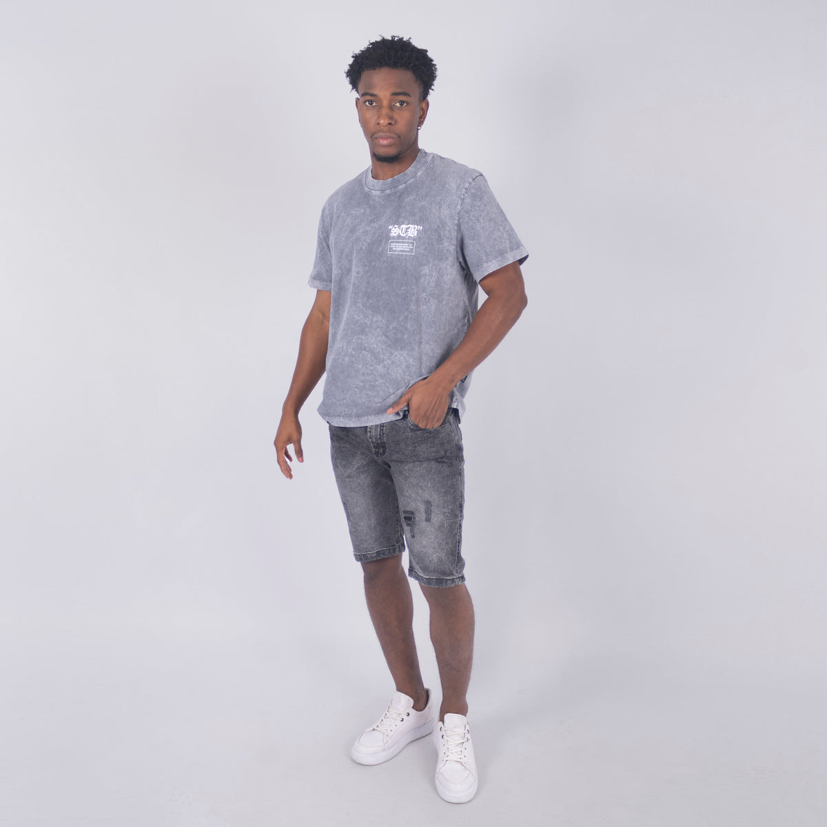 Camiseta hombre Gray