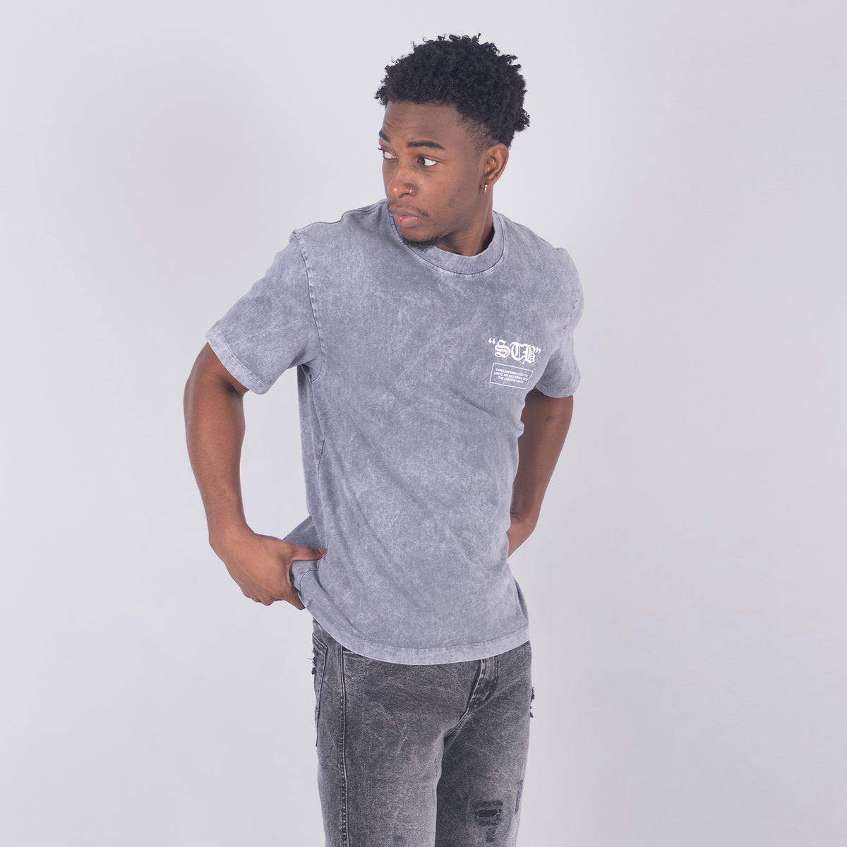 Camiseta hombre Gray