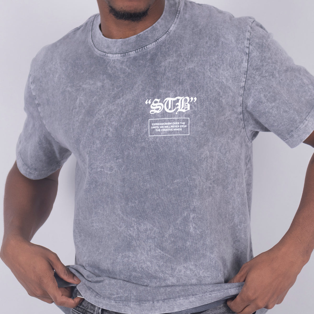 Camiseta hombre Gray