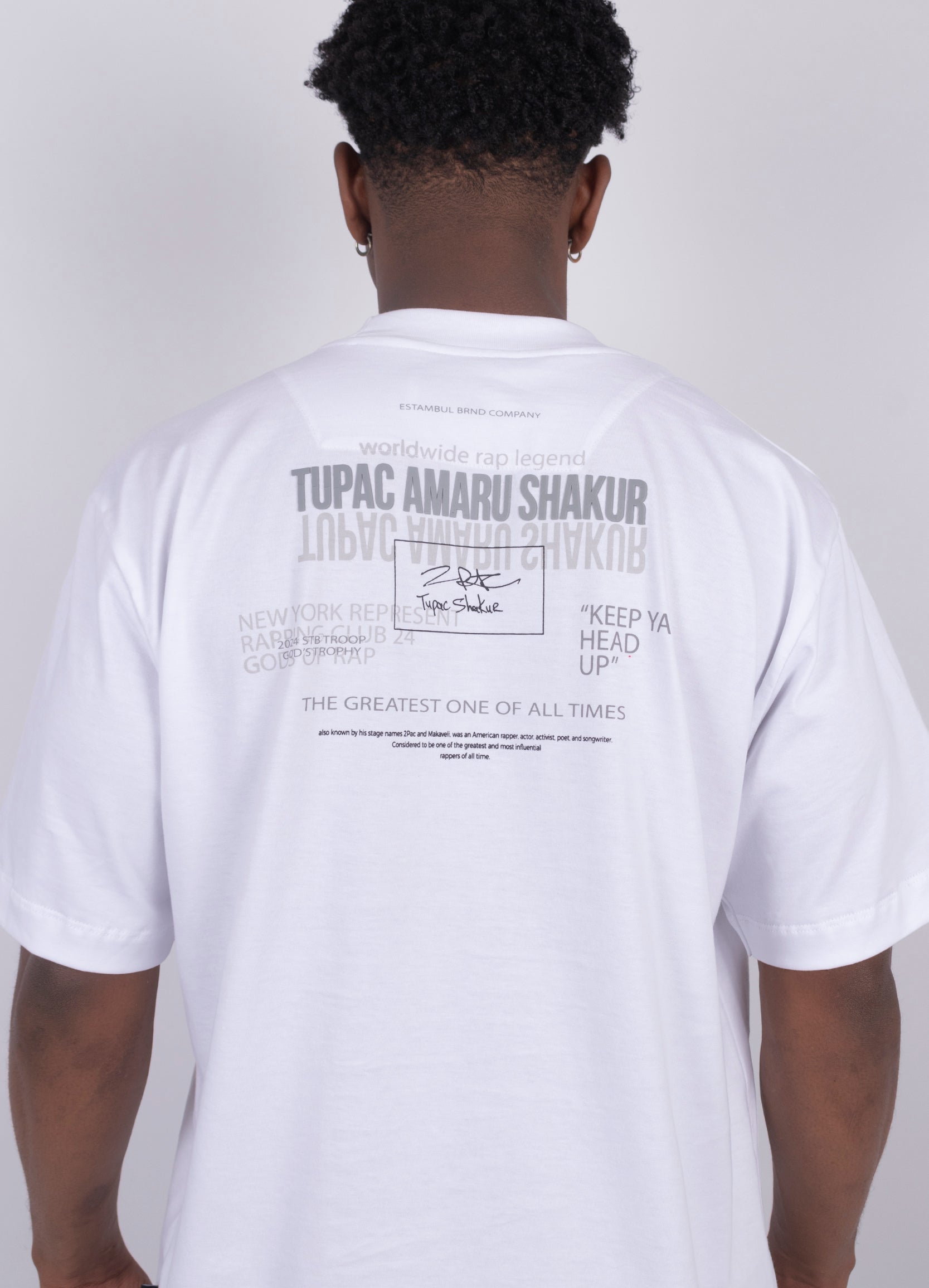 Oversize hombre Tupac