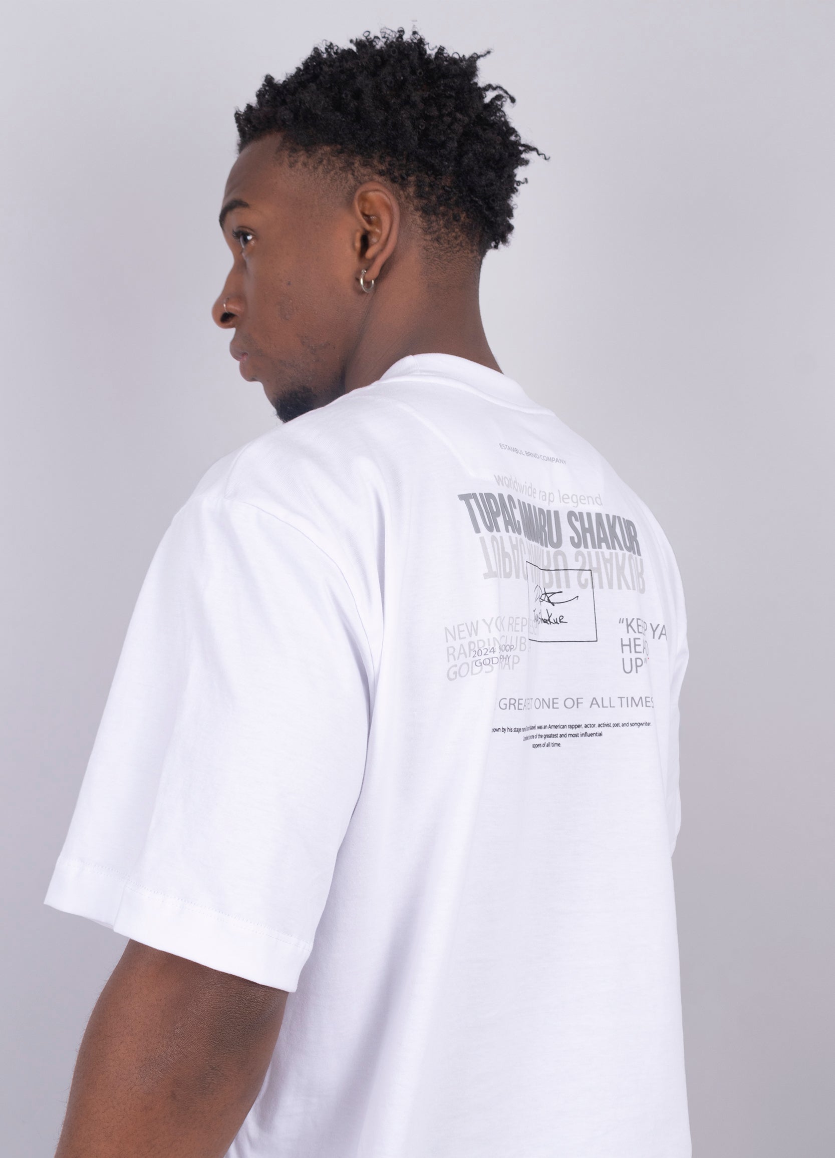 Oversize hombre Tupac