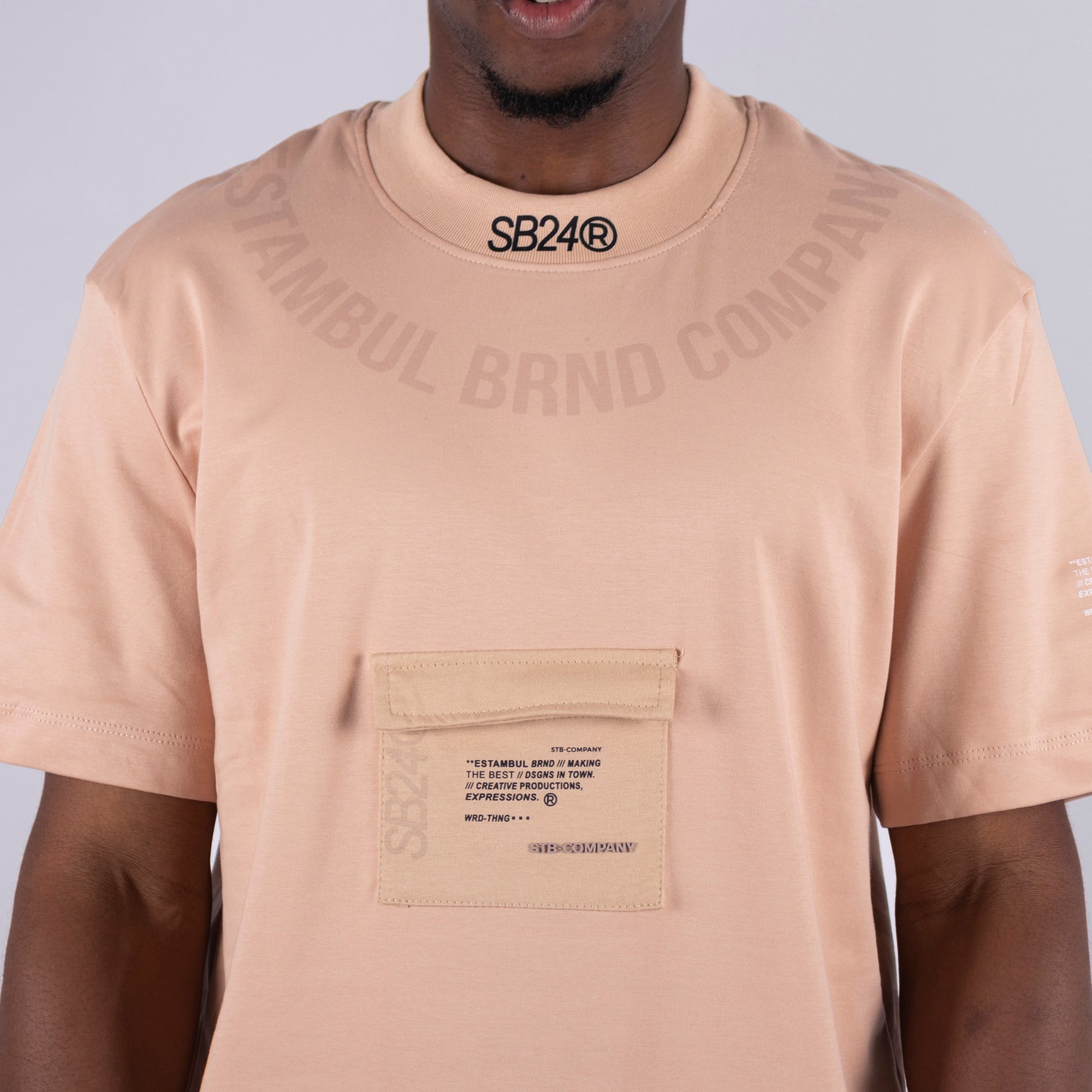 Camiseta  hombre R.  estampada stb24