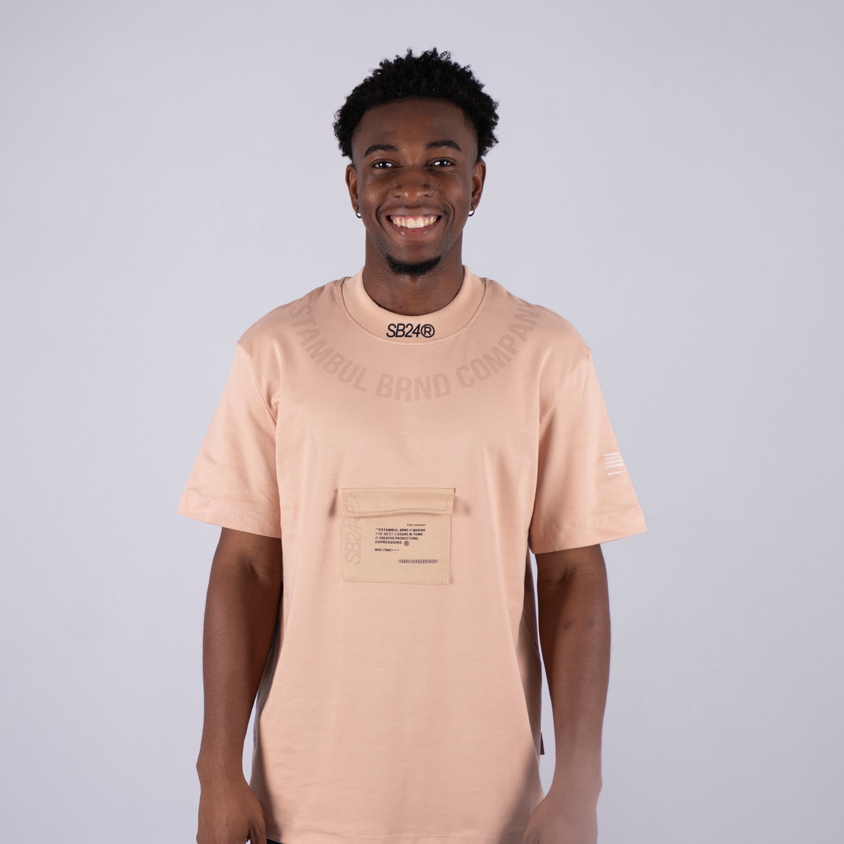 Camiseta  hombre R.  estampada stb24