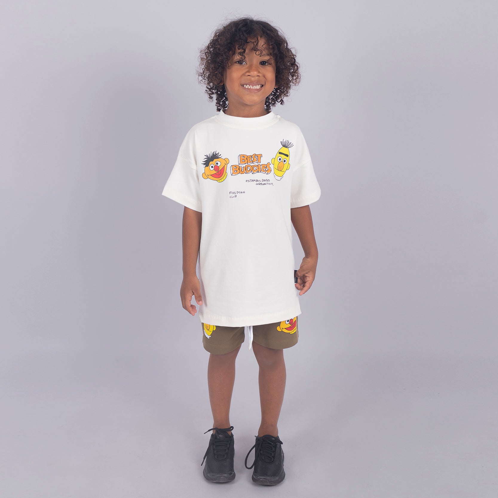 Conjunto niño Buddies Marfil