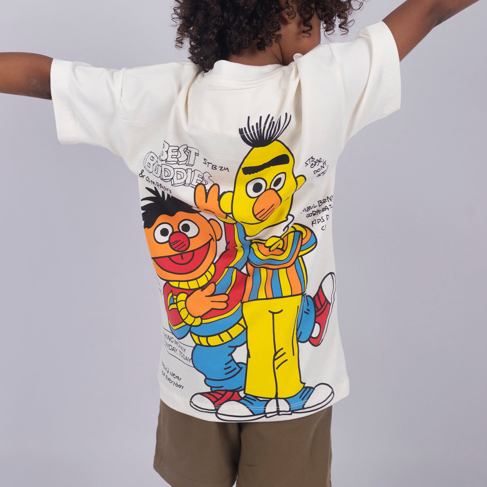 Conjunto niño Buddies Marfil