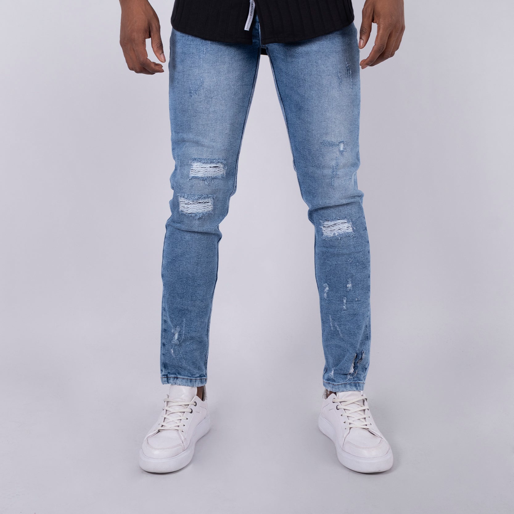 Jean hombre skinny Azul medio