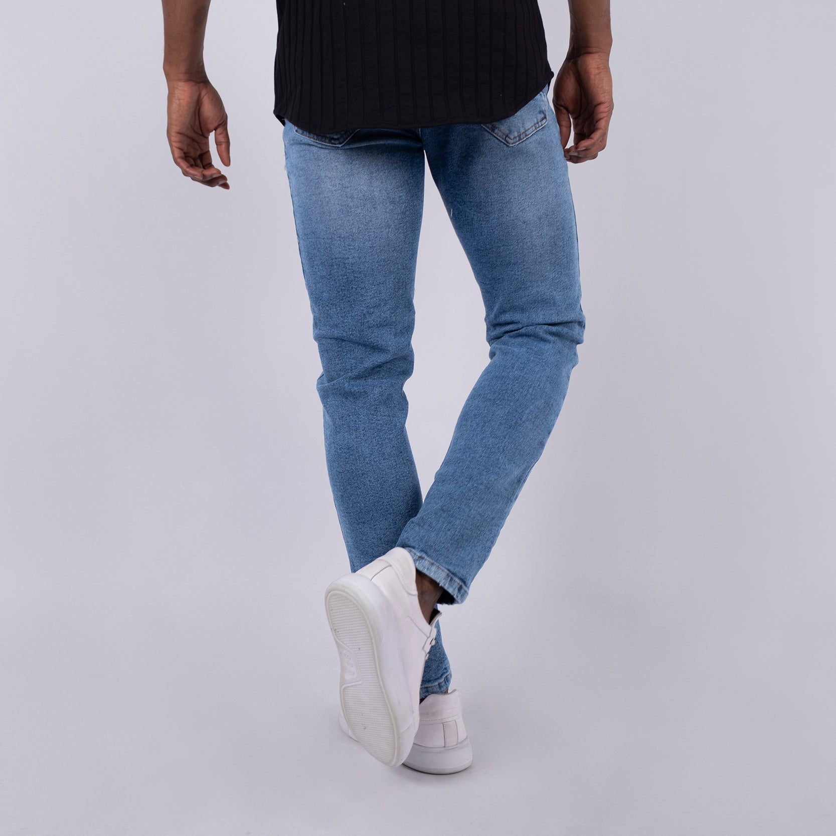 Jean hombre skinny Azul medio