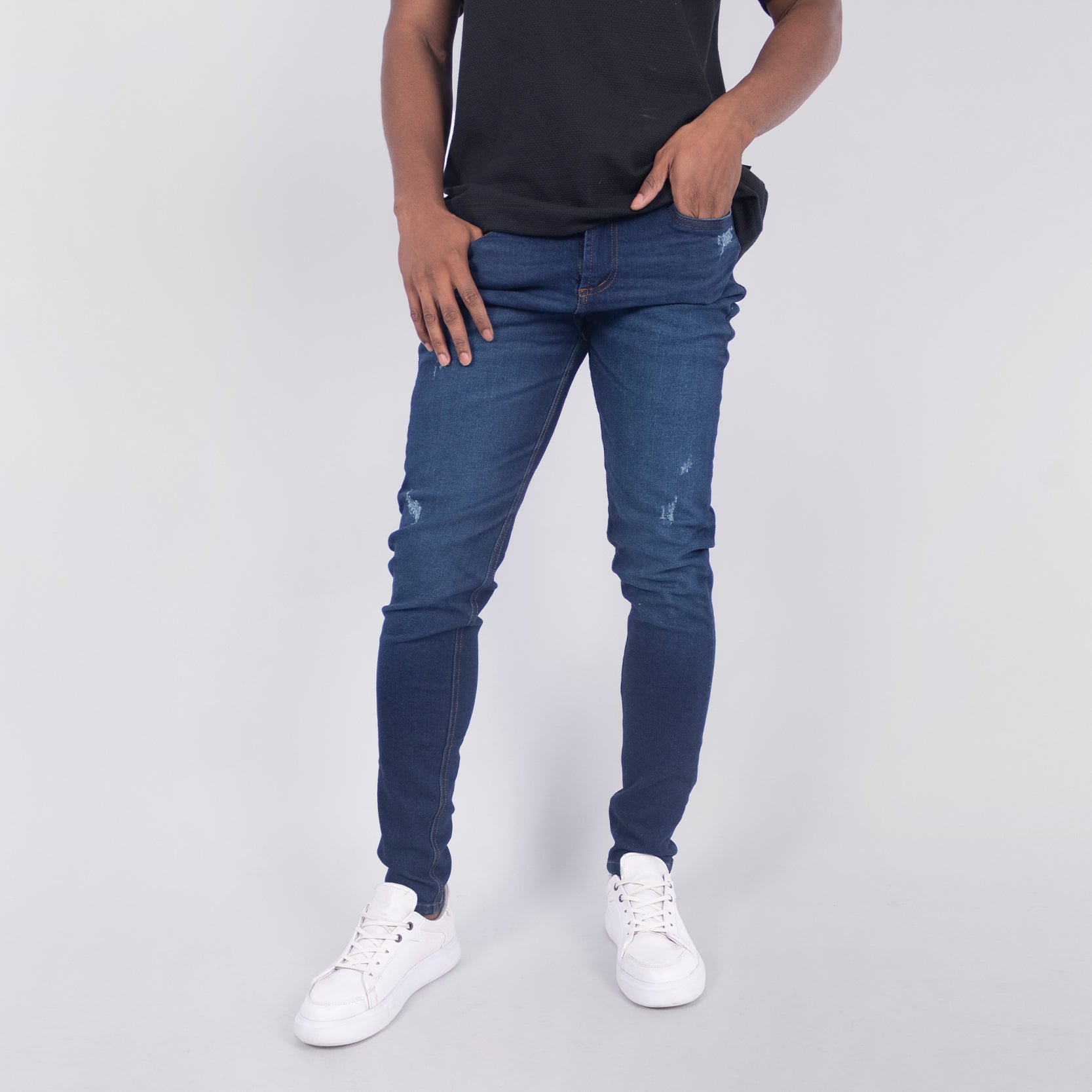 Jean hombre Skinny Azul oscuro