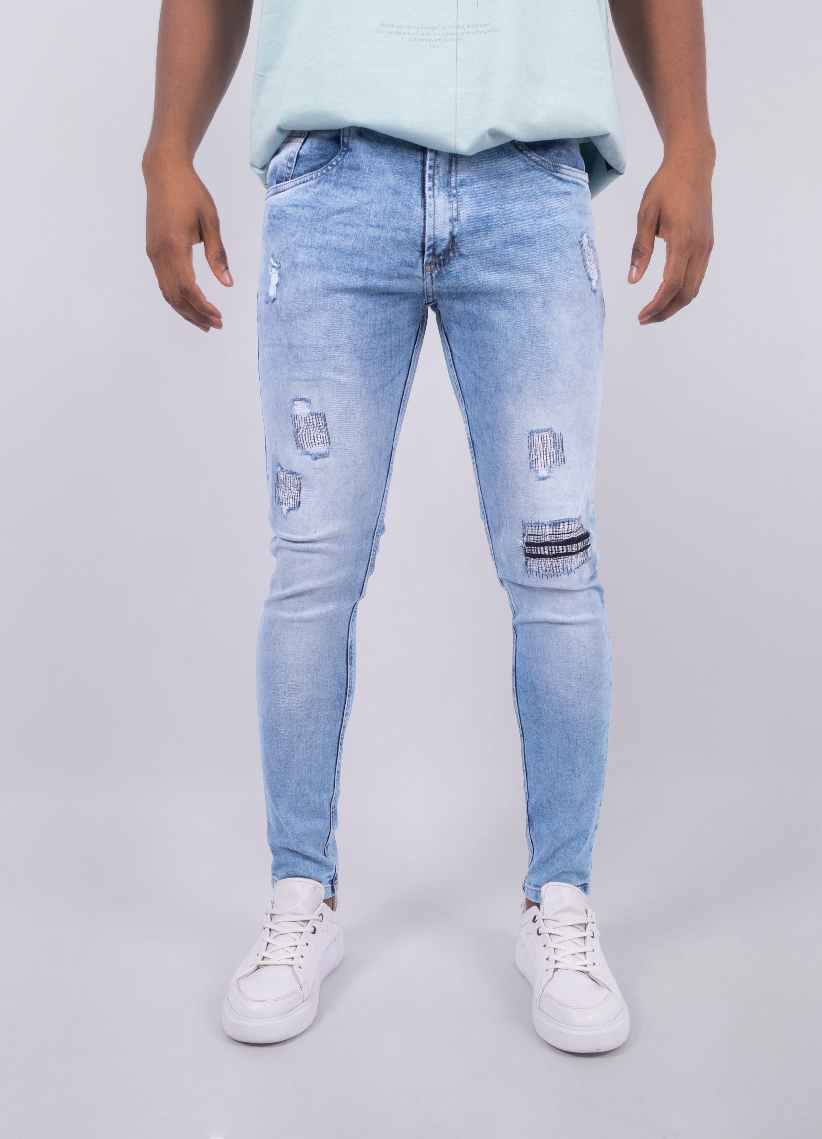 Jean hombre Skinny Bordado