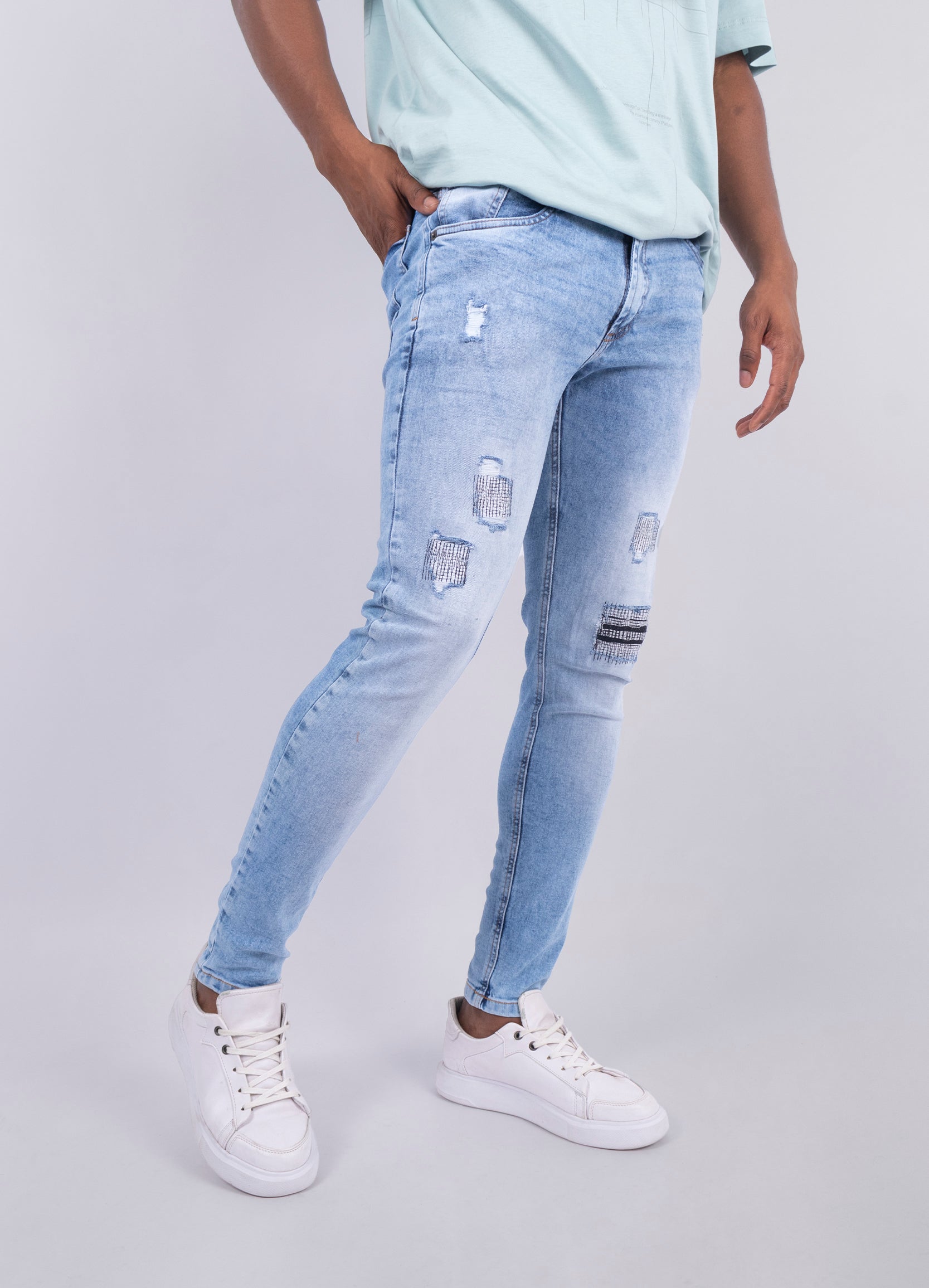 Jean hombre Skinny Bordado
