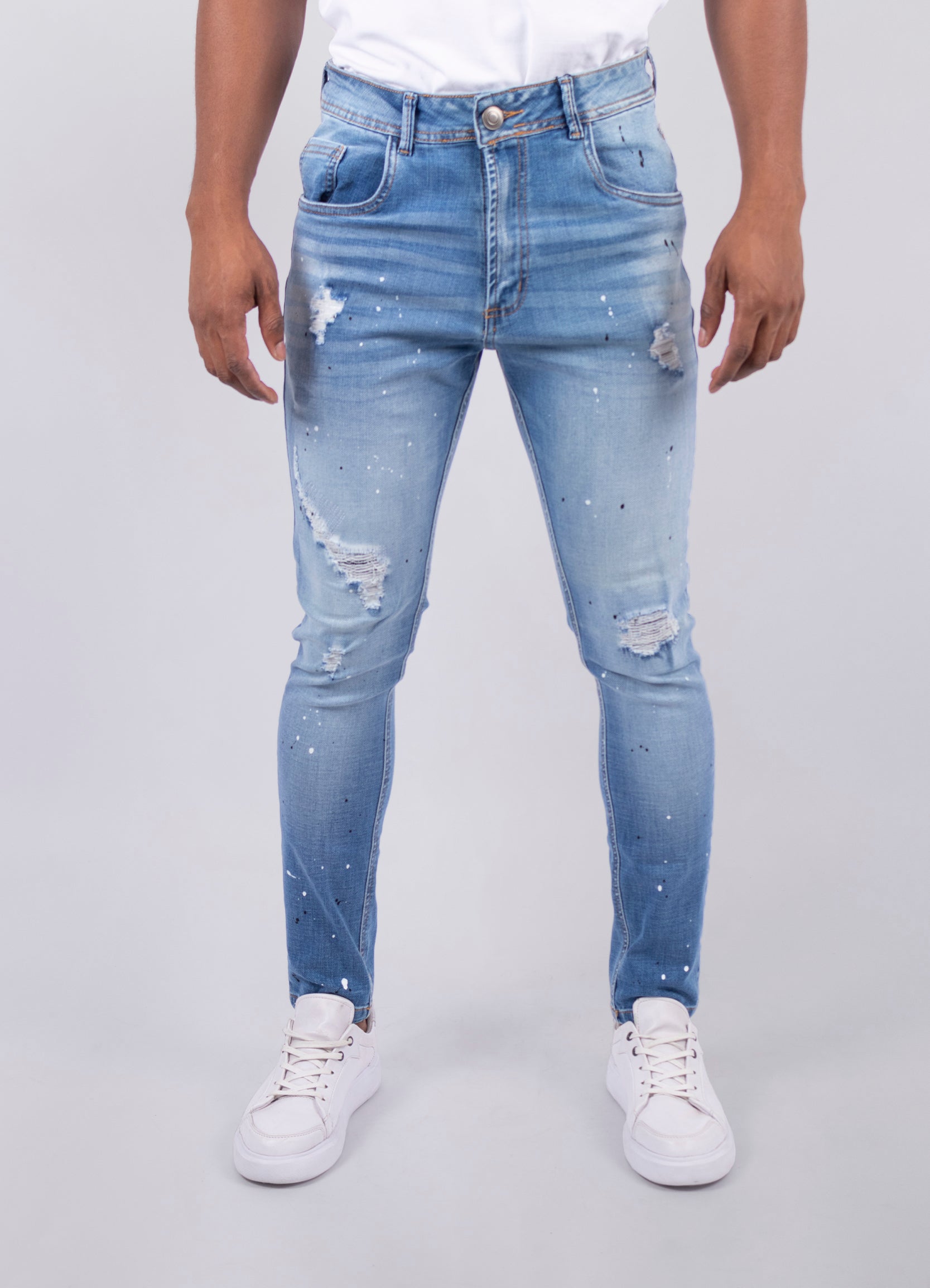 Jean hombre Skinny Chispas