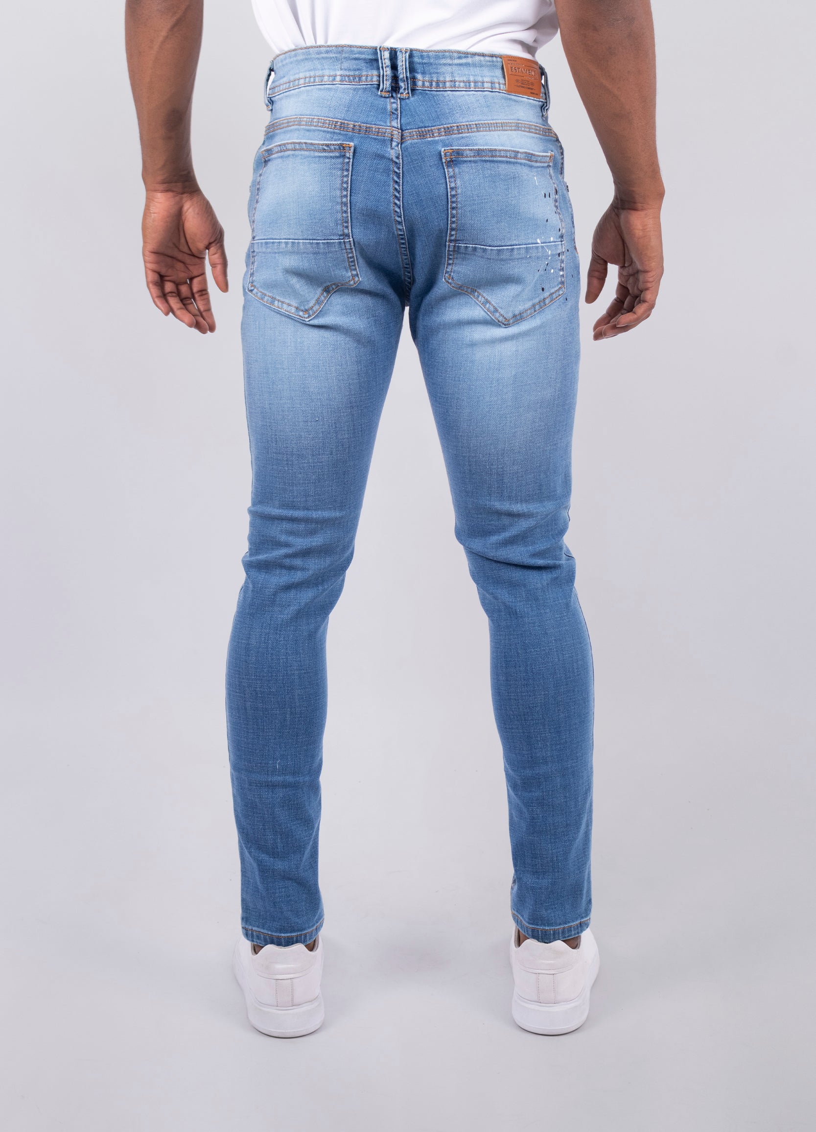 Jean hombre Skinny Chispas