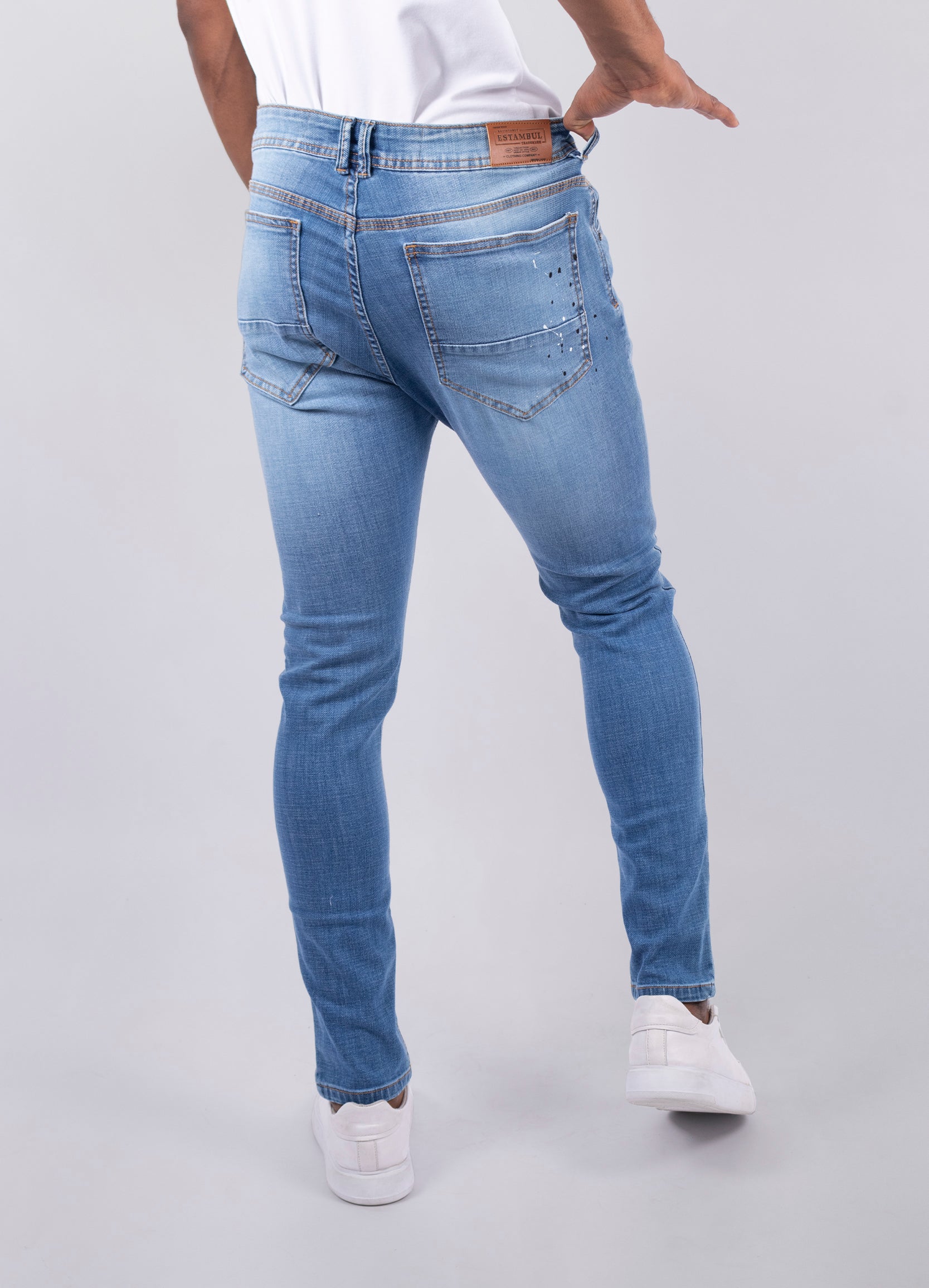 Jean hombre Skinny Chispas
