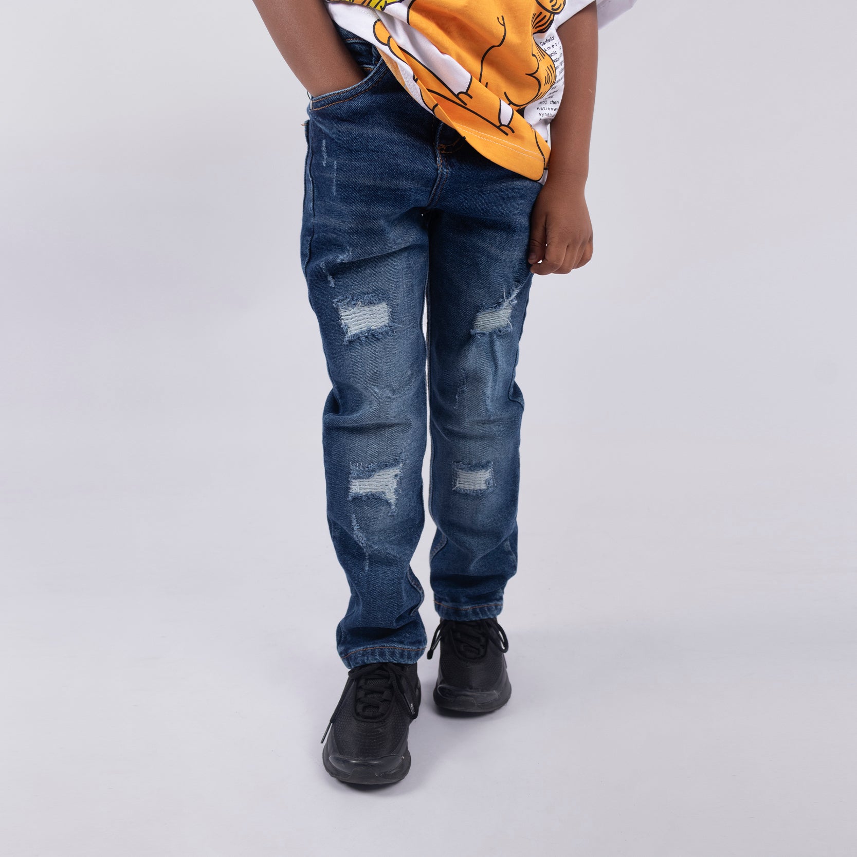 Jean niño Skinny Bordado