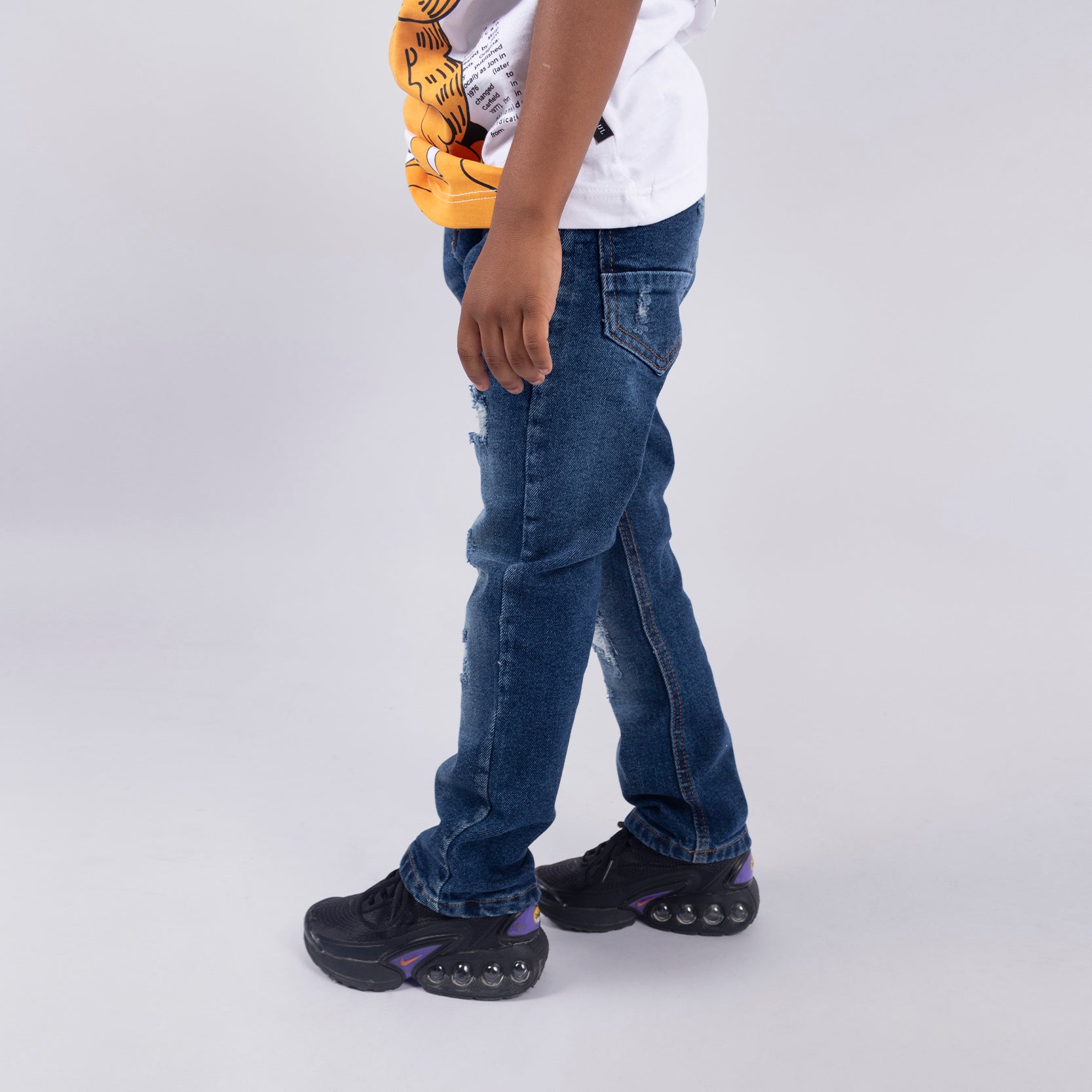 Jean niño Skinny Bordado