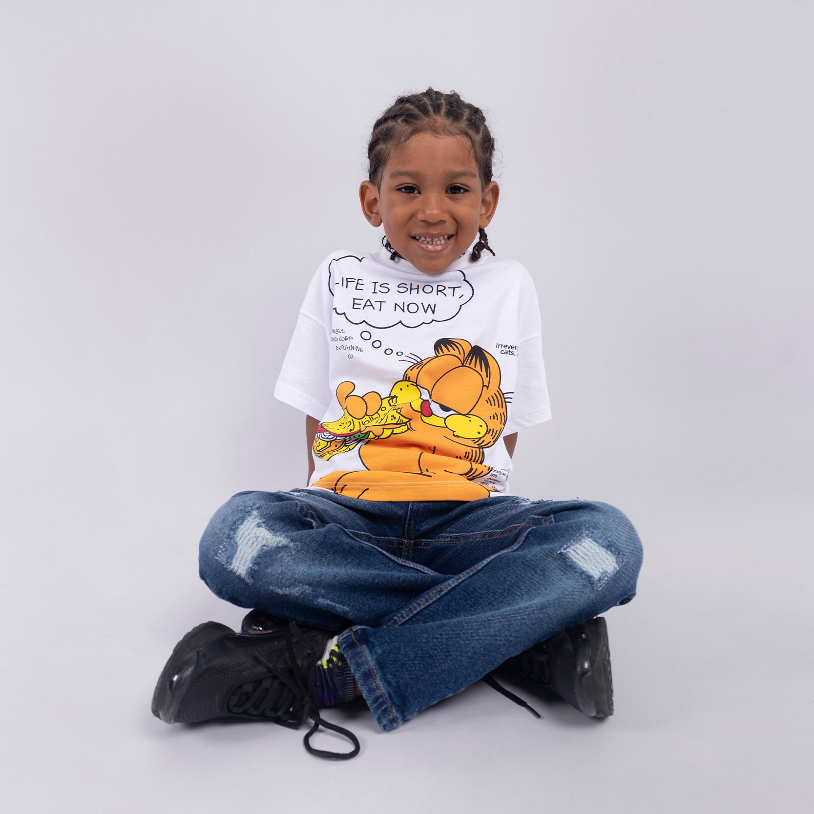 Jean niño Skinny Bordado