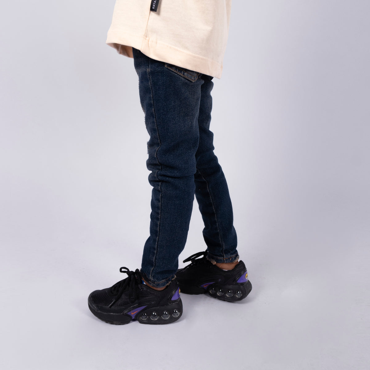 Jean niño skinny Oscuro
