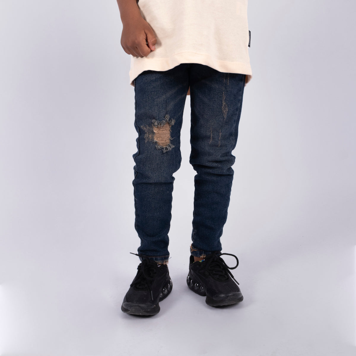 Jean niño skinny Oscuro