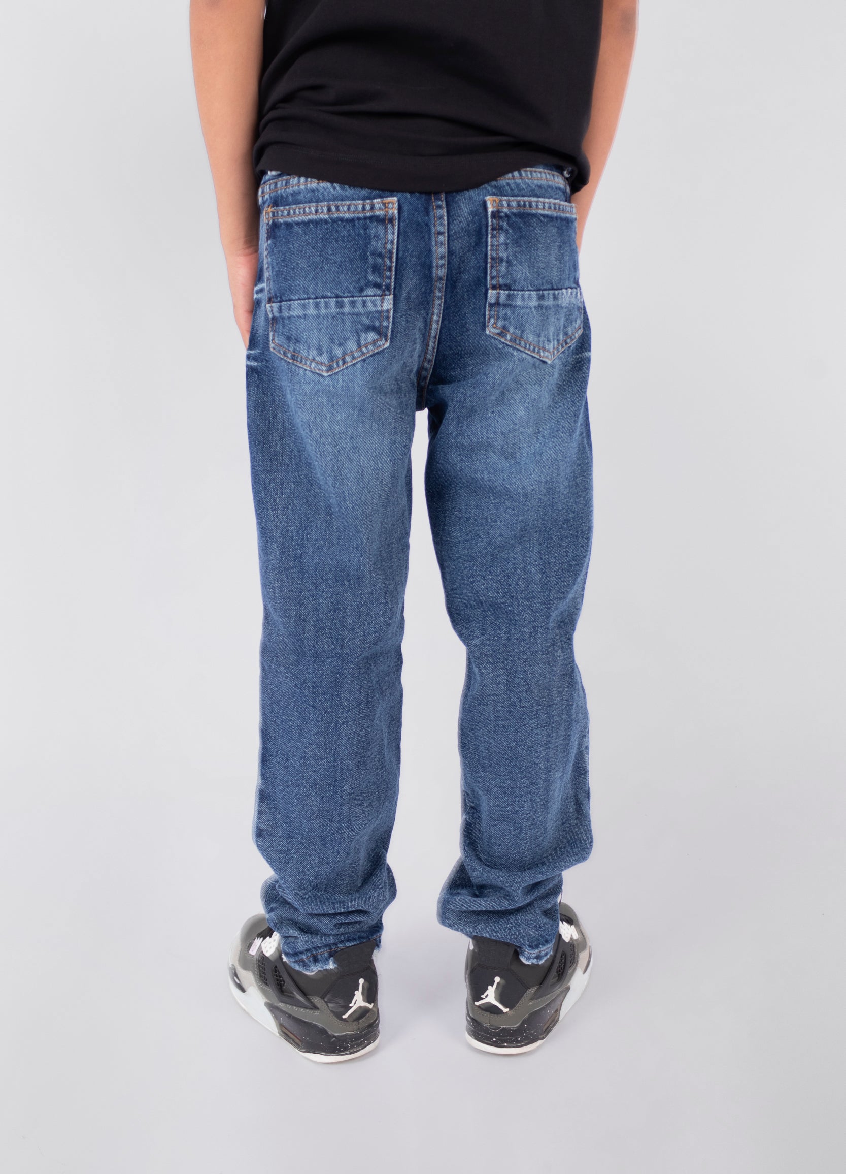 Jean niño Baggy  Rigido Clasico