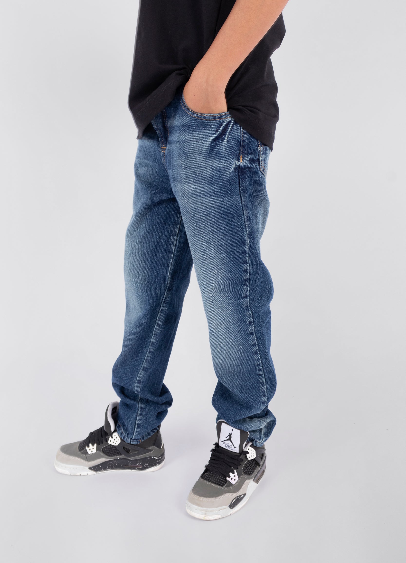Jean niño Baggy  Rigido Clasico