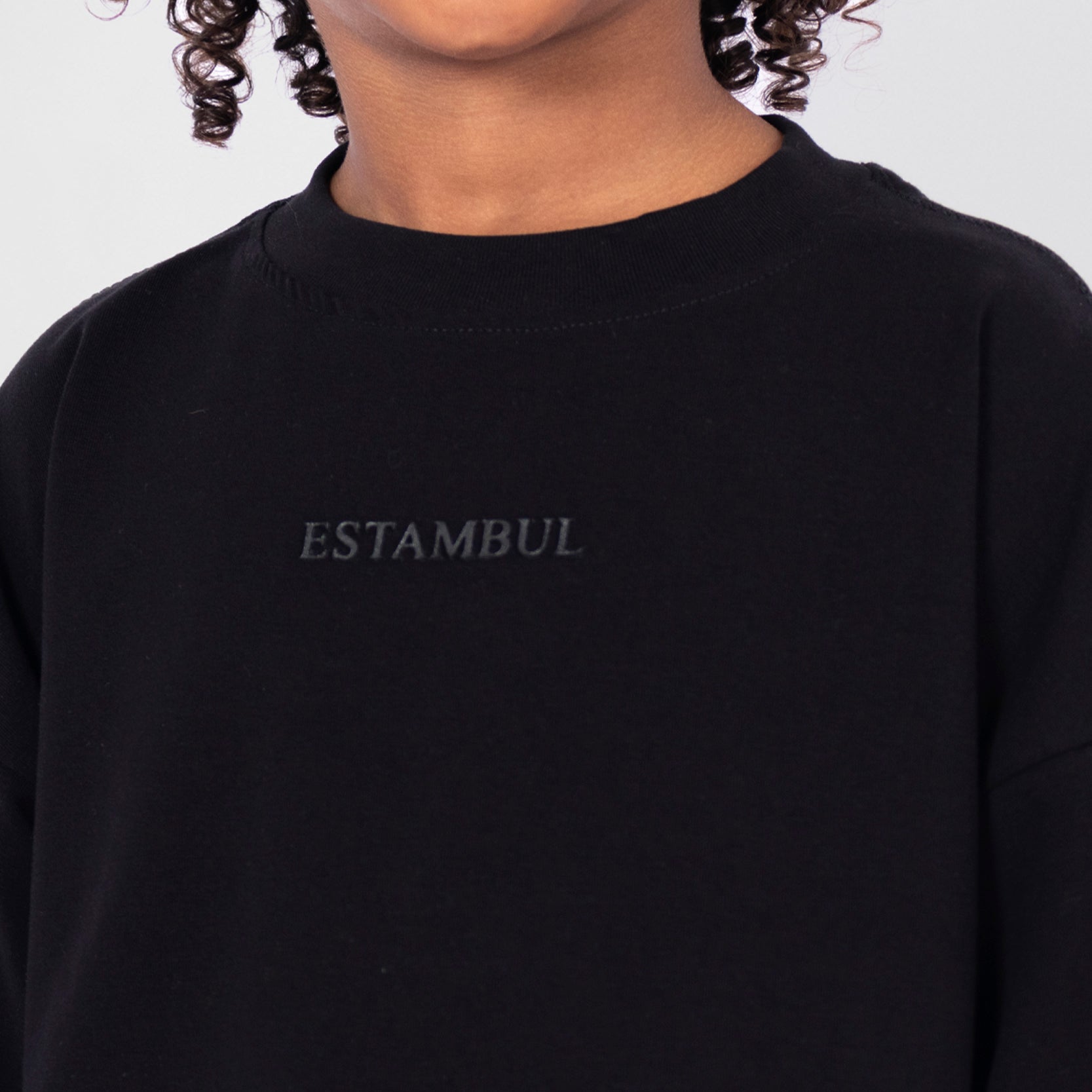 Oversize niño Estambul negra