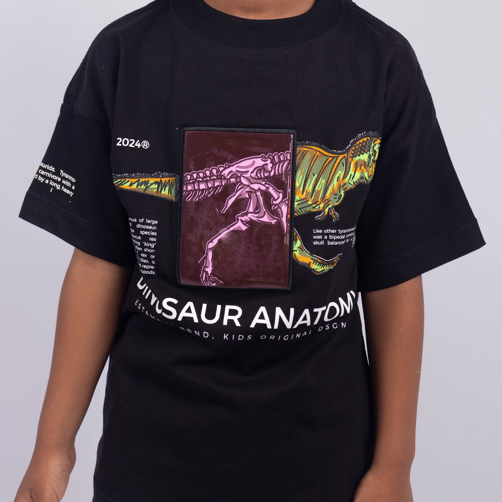 Oversize niño Dinosaur