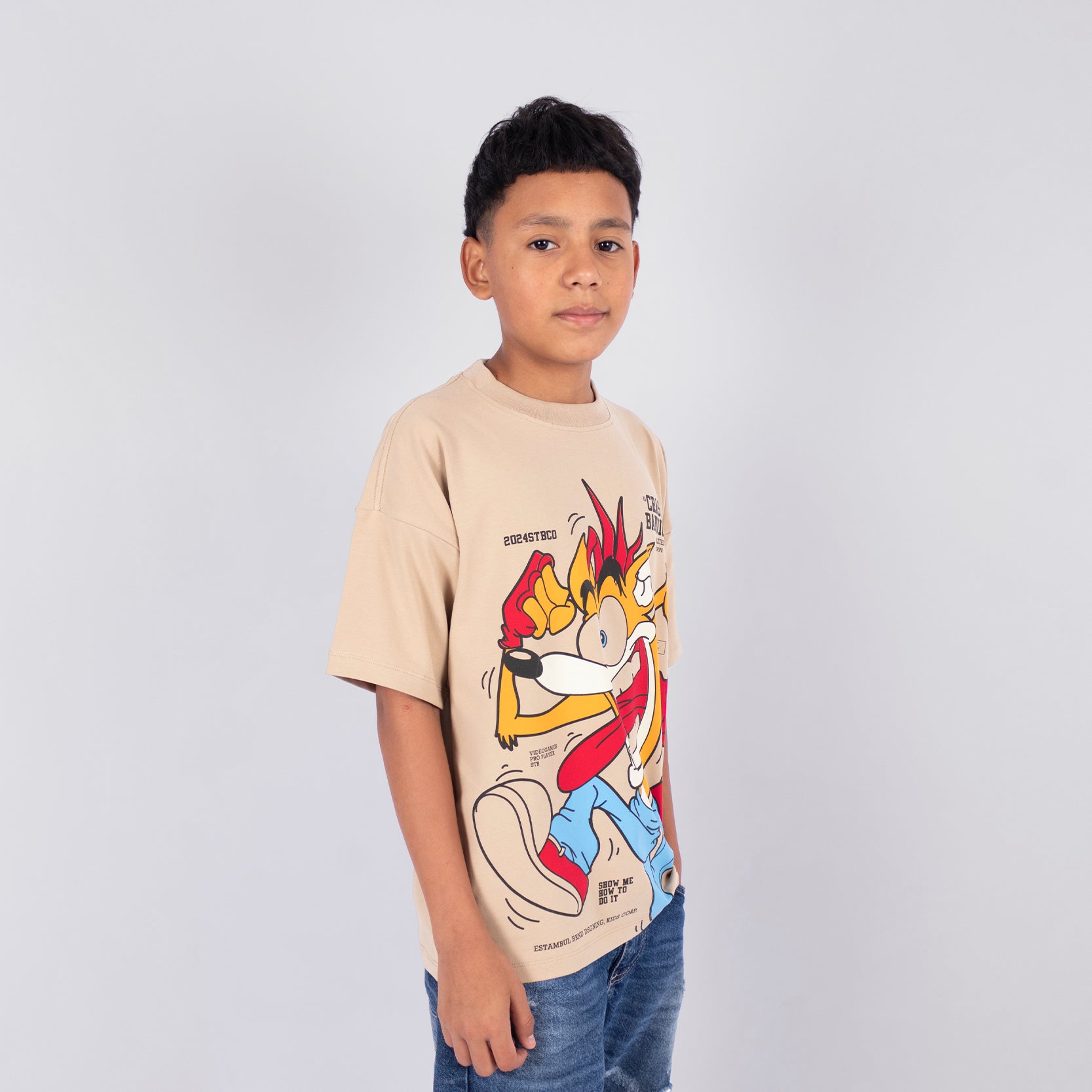 Oversize niño Crash