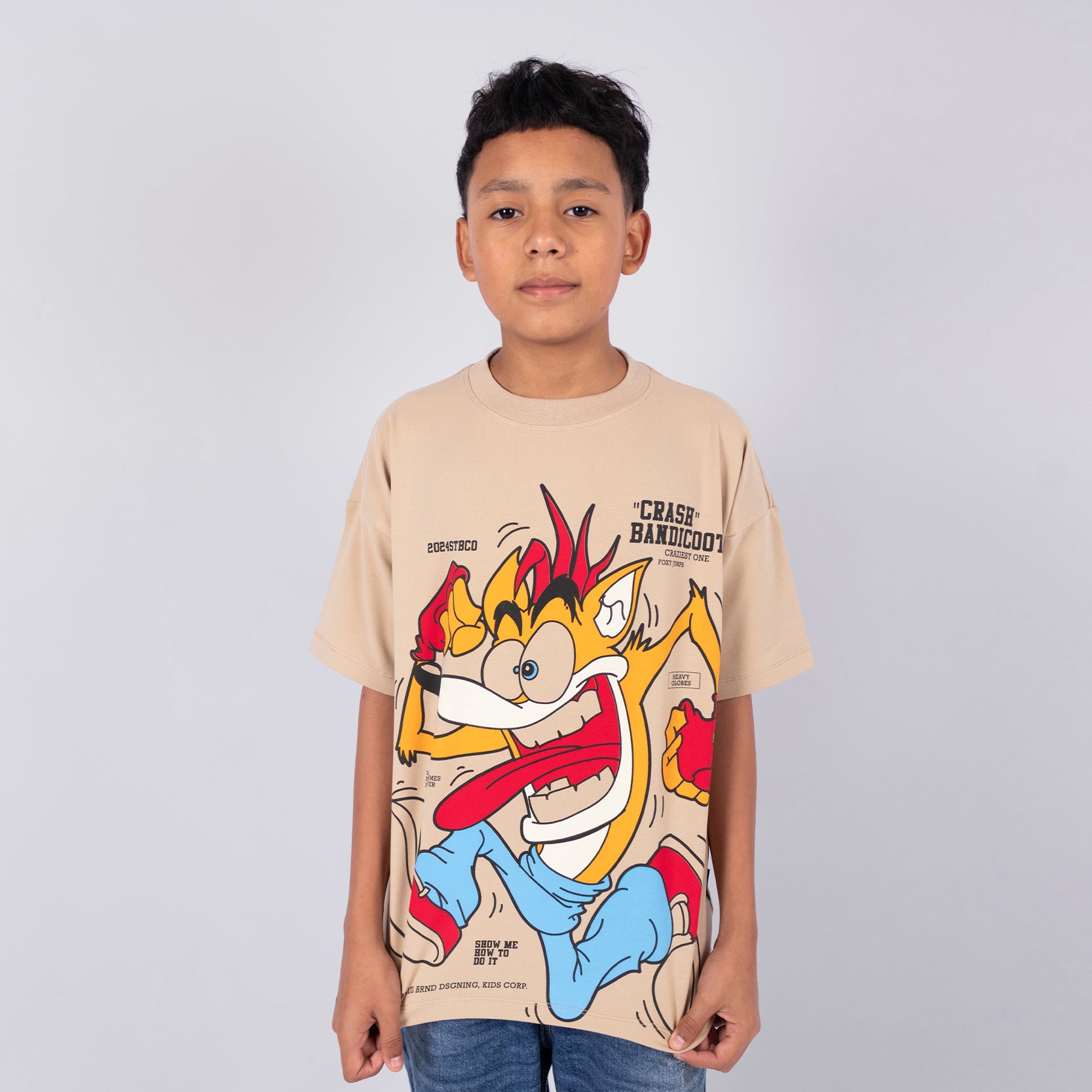 Oversize niño Crash