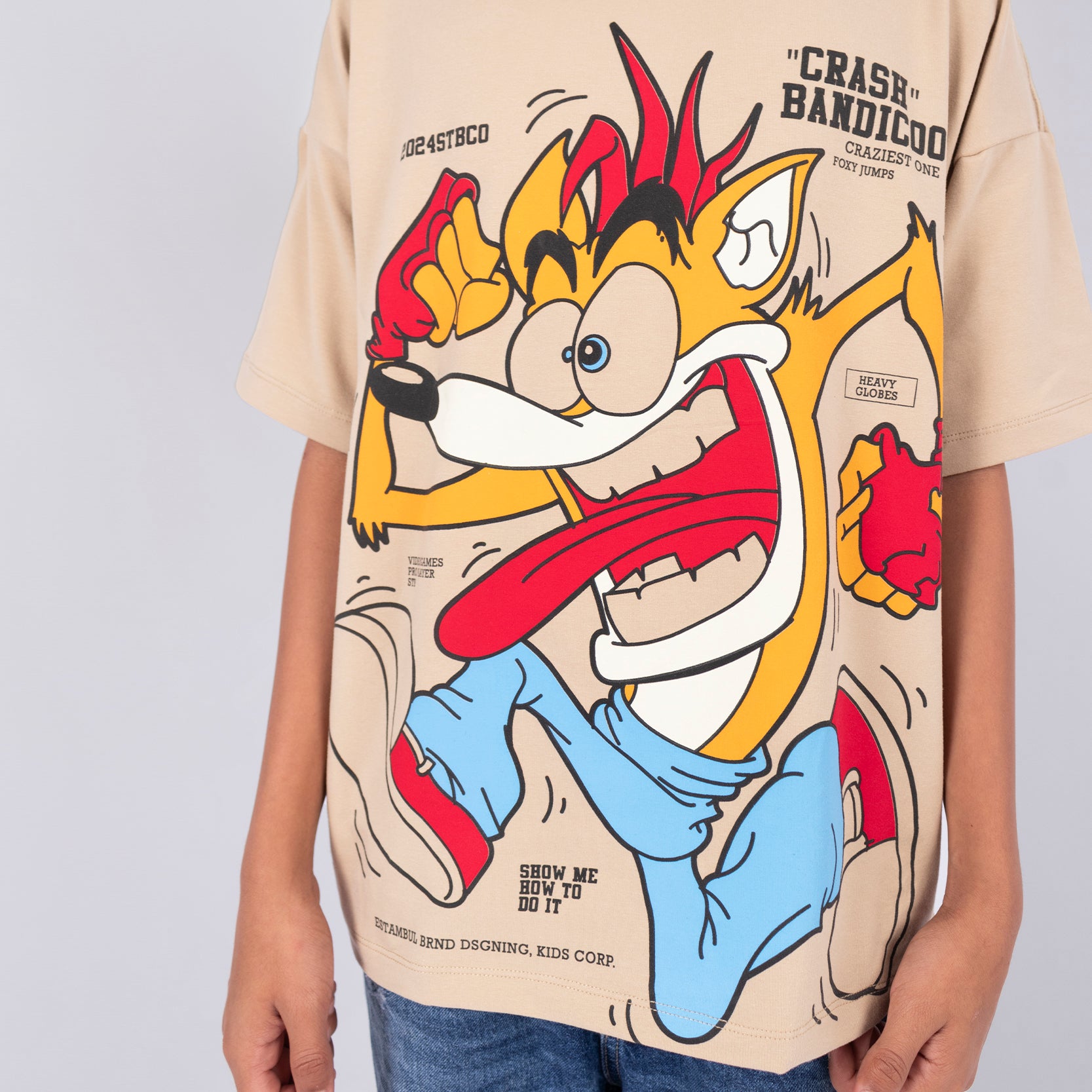 Oversize niño Crash