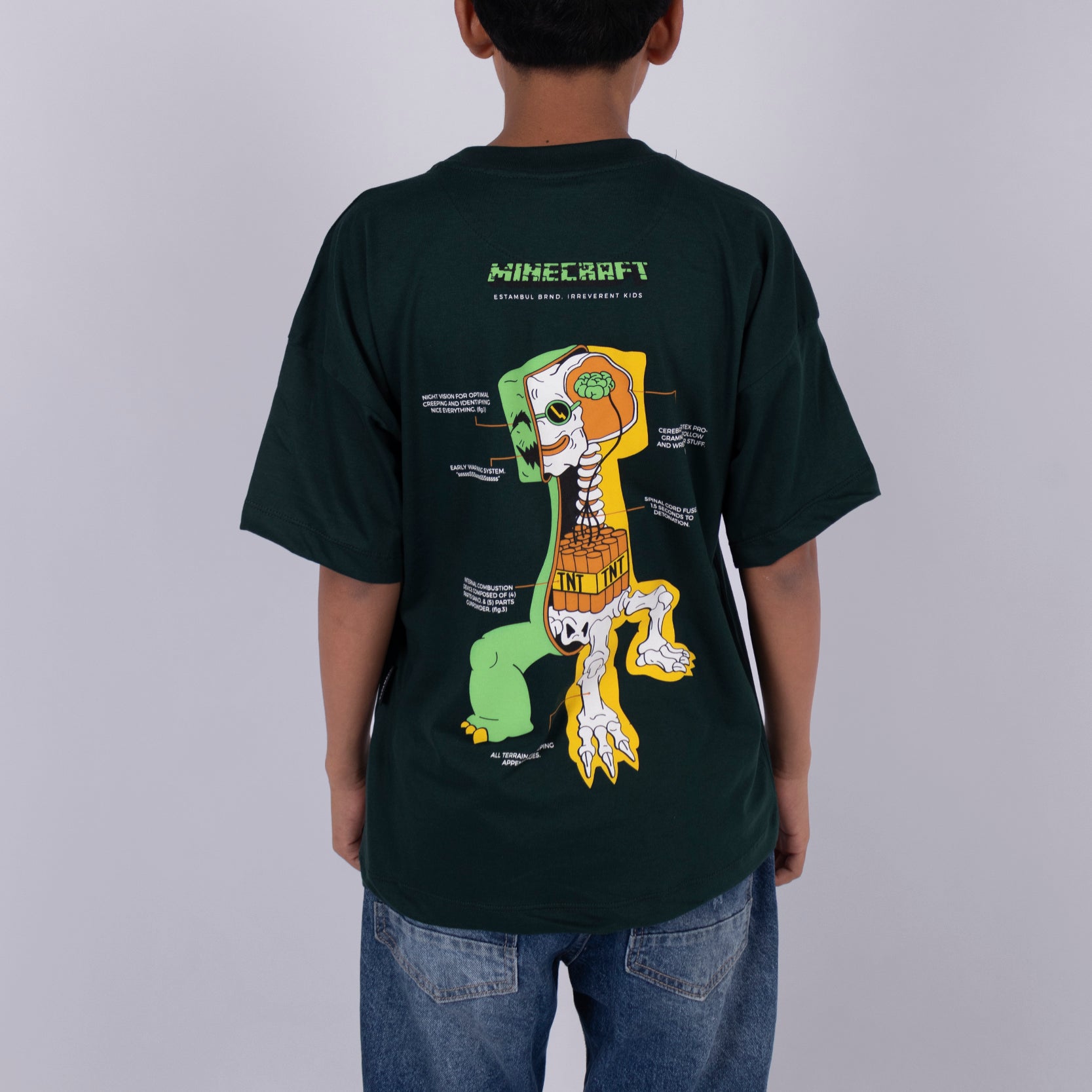 Oversize niño Minecraft