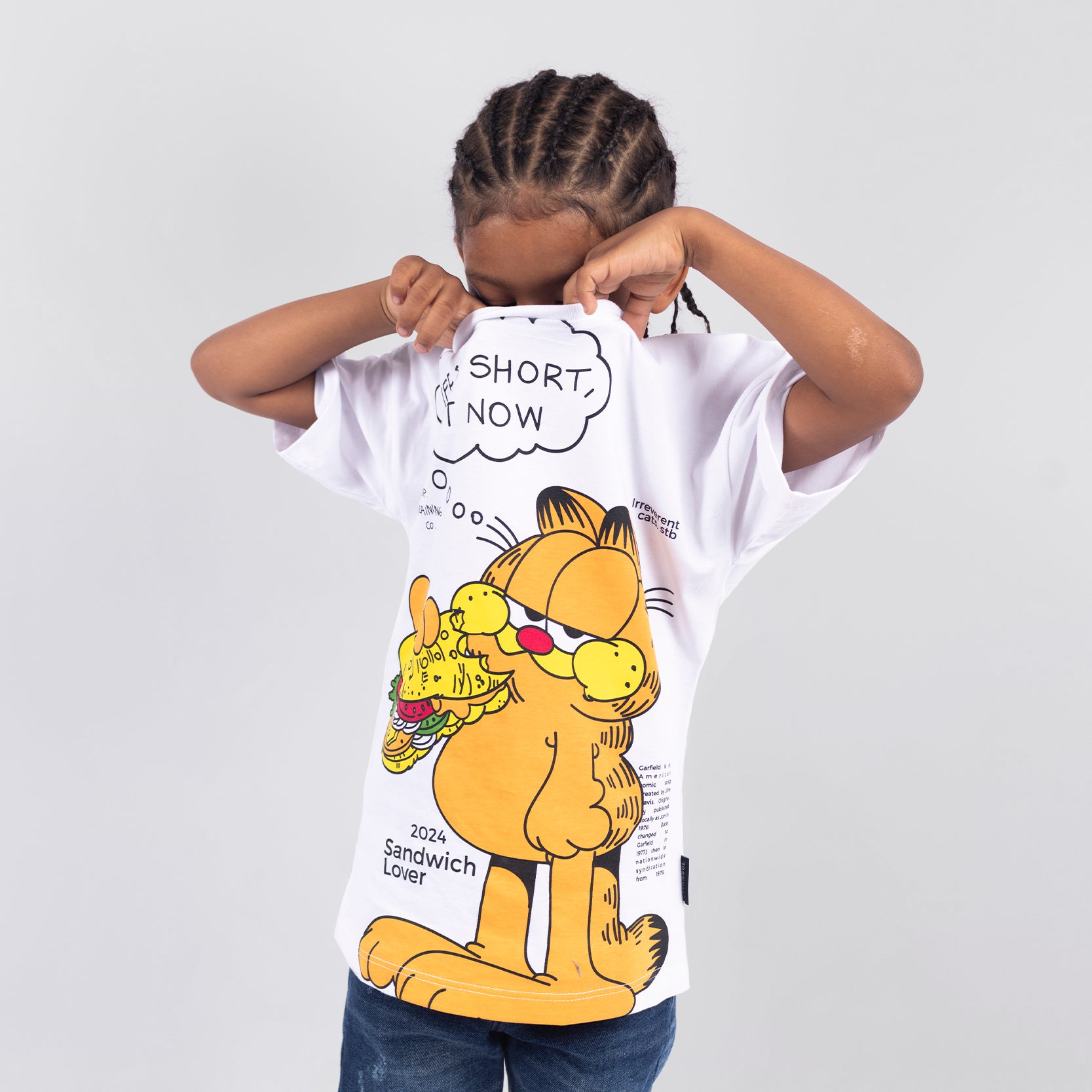 Oversize niño Garfield