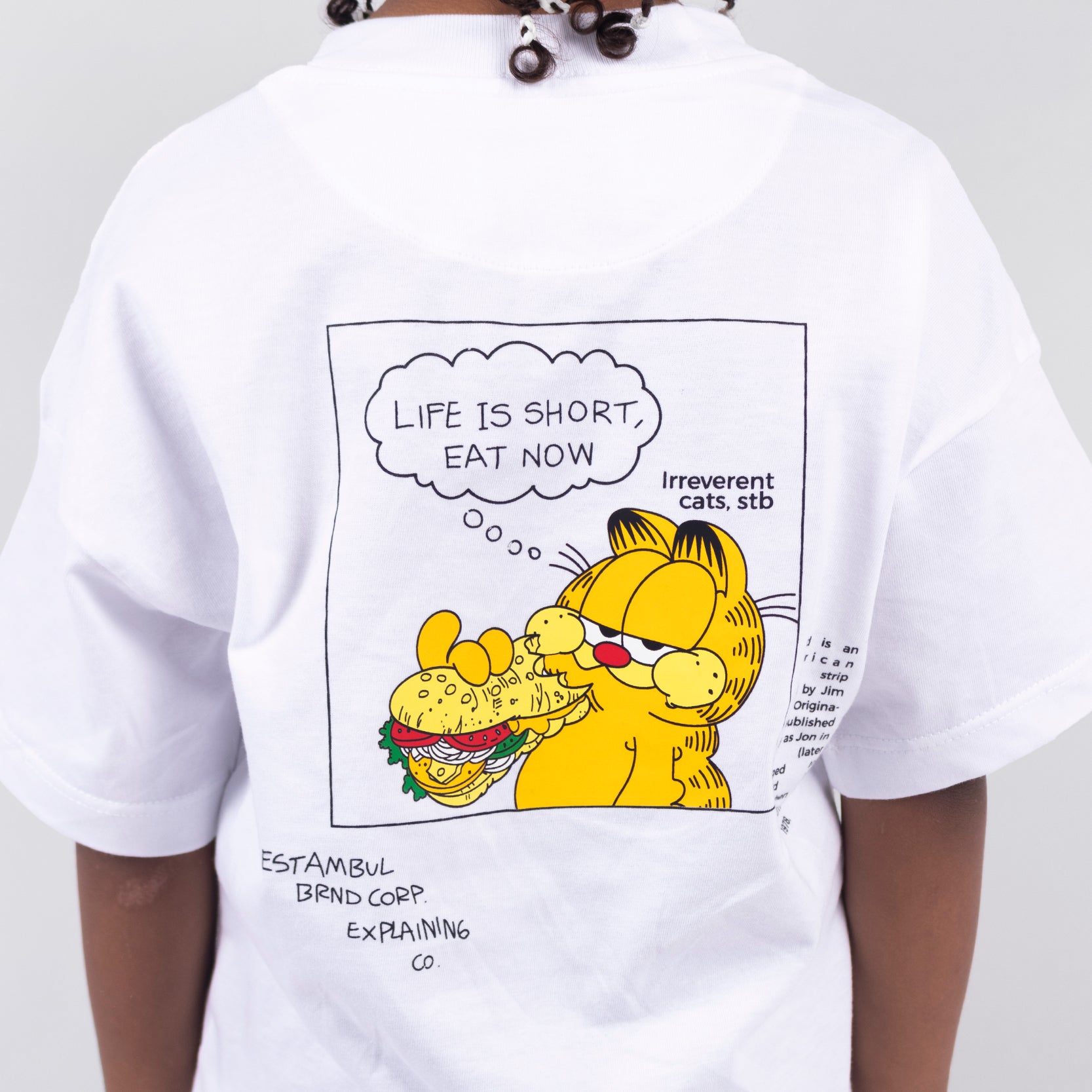 Oversize niño Garfield