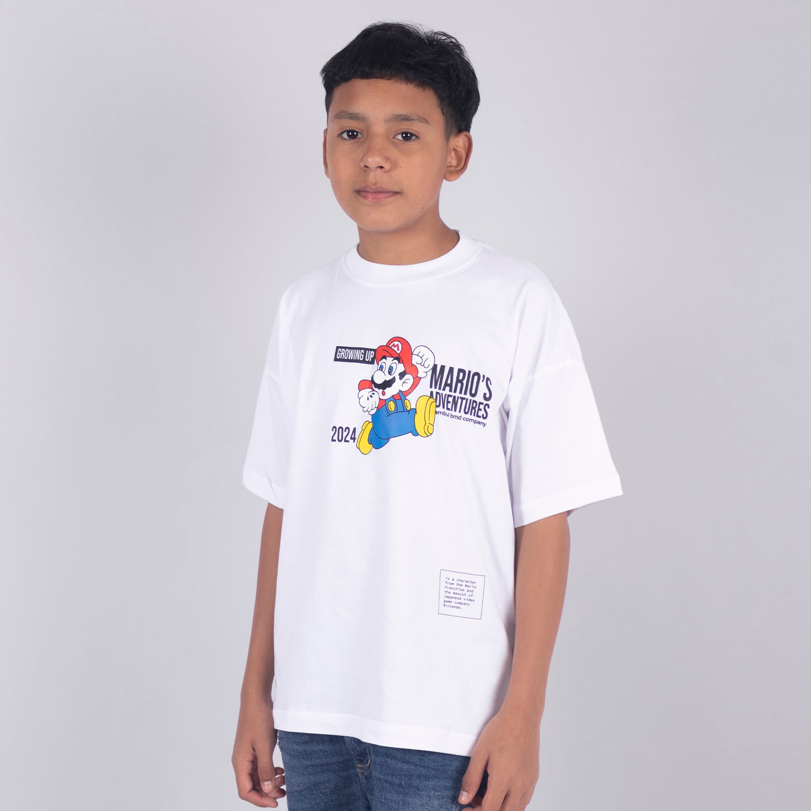 Oversize niño Mario