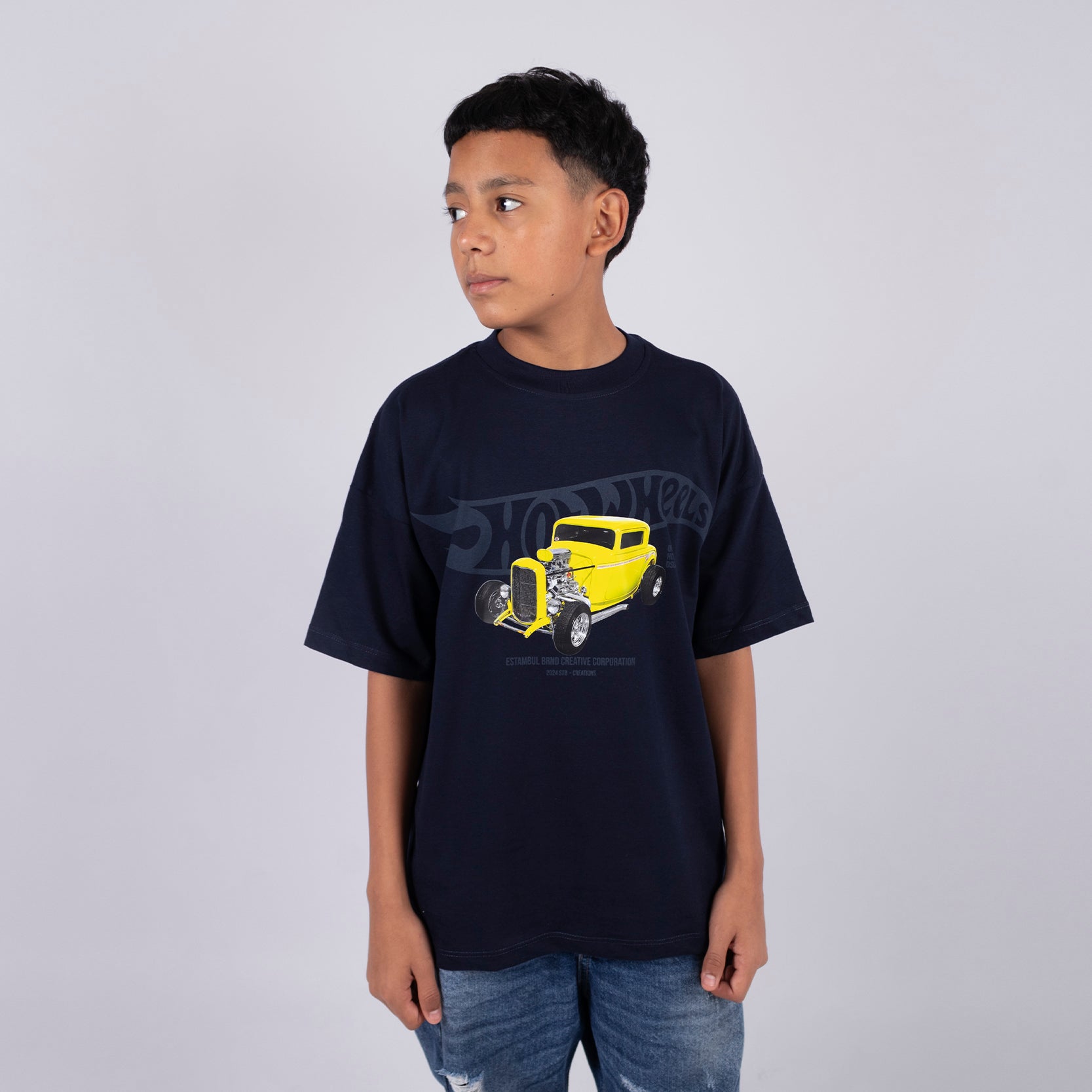 Oversize niño Hot Wheels