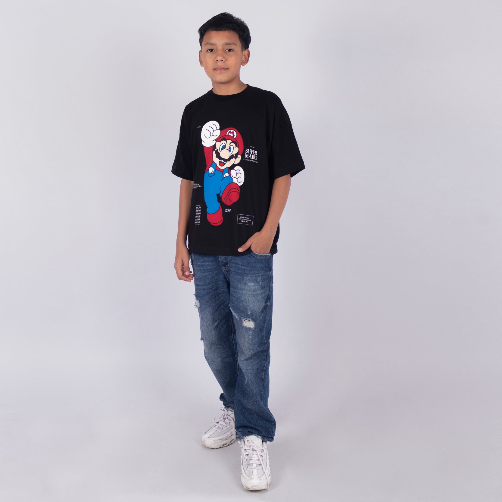 Oversize niño Mario
