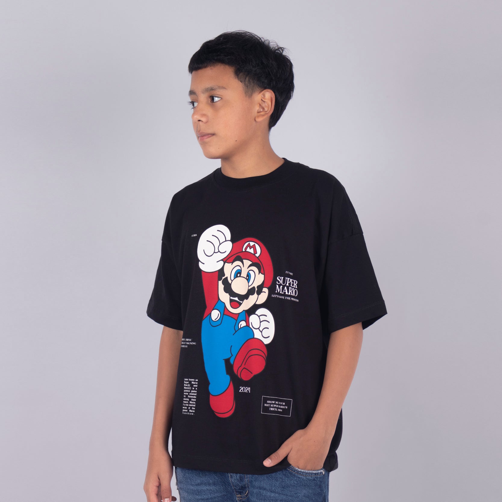 Oversize niño Mario