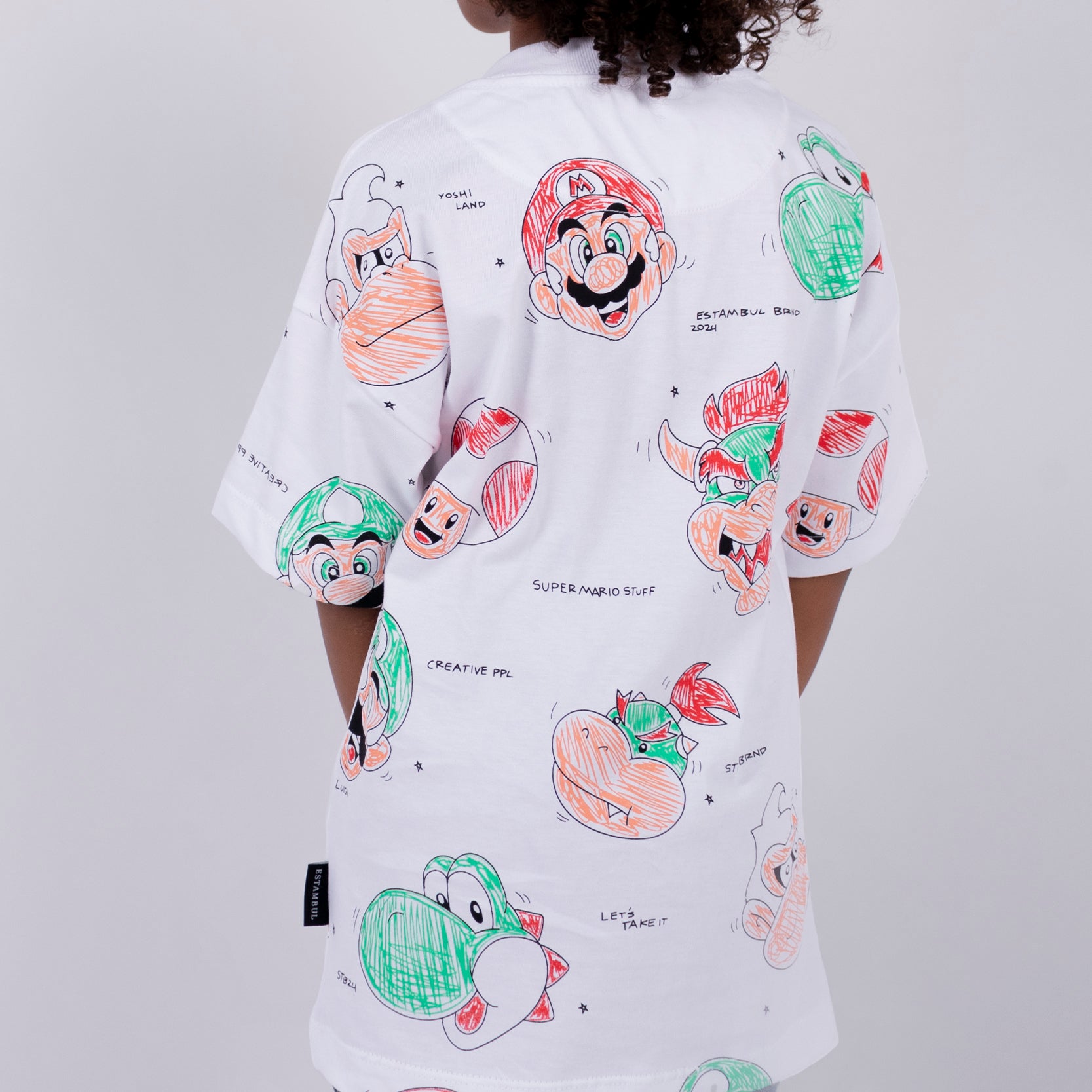 Oversize niño Mario