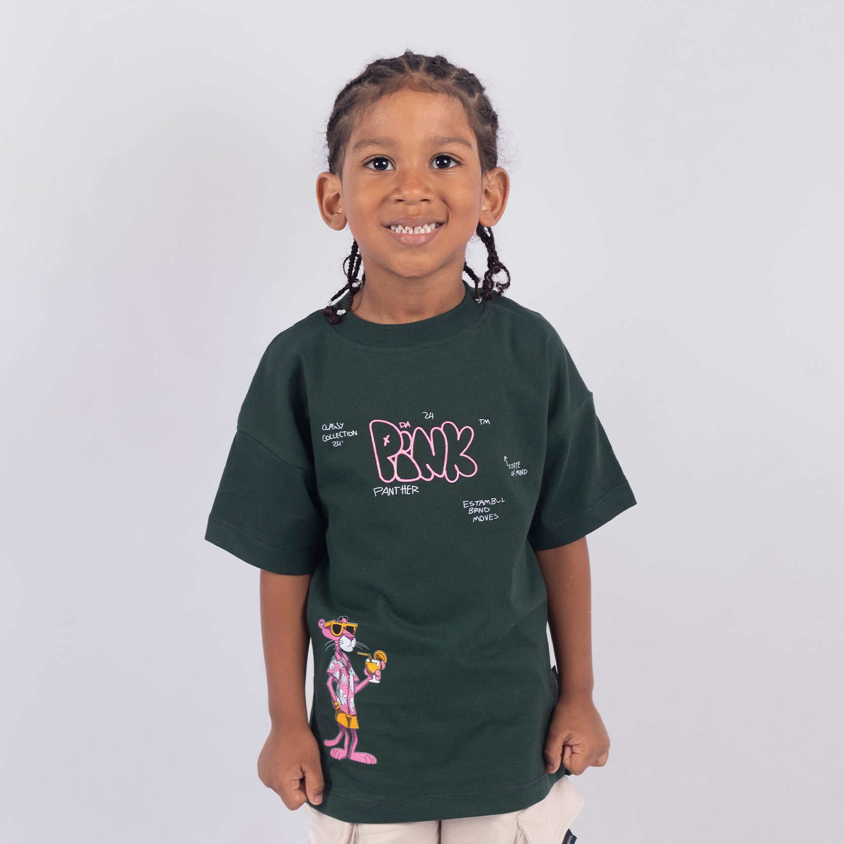 Oversize niño Pantera Rosa