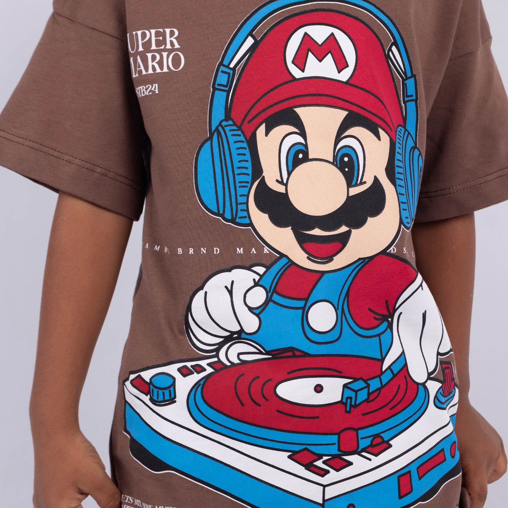 Oversize niño Mario