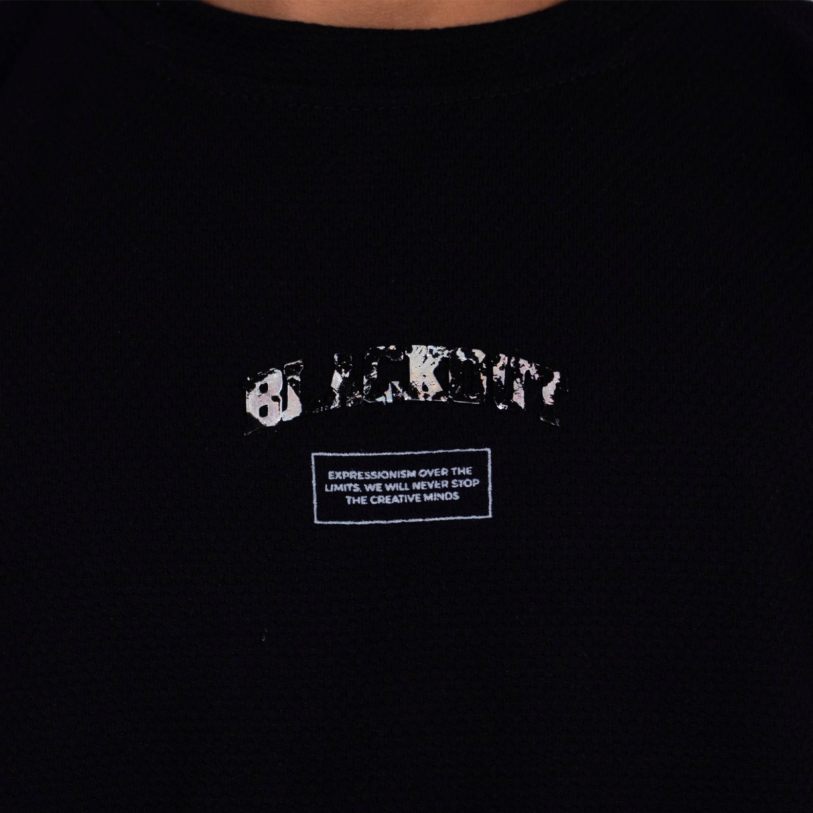 Oversize niño  Textura Black