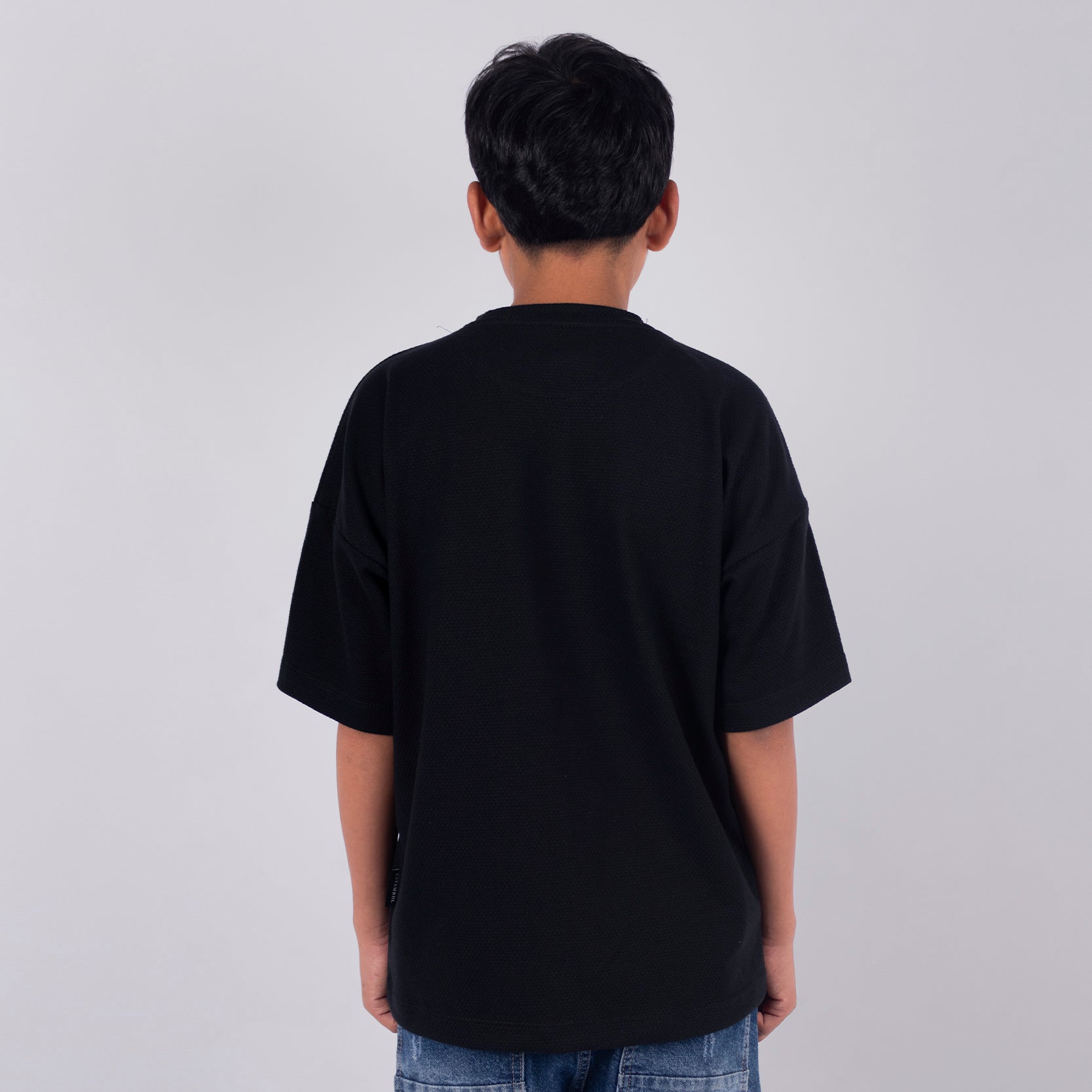 Oversize niño  Textura Black